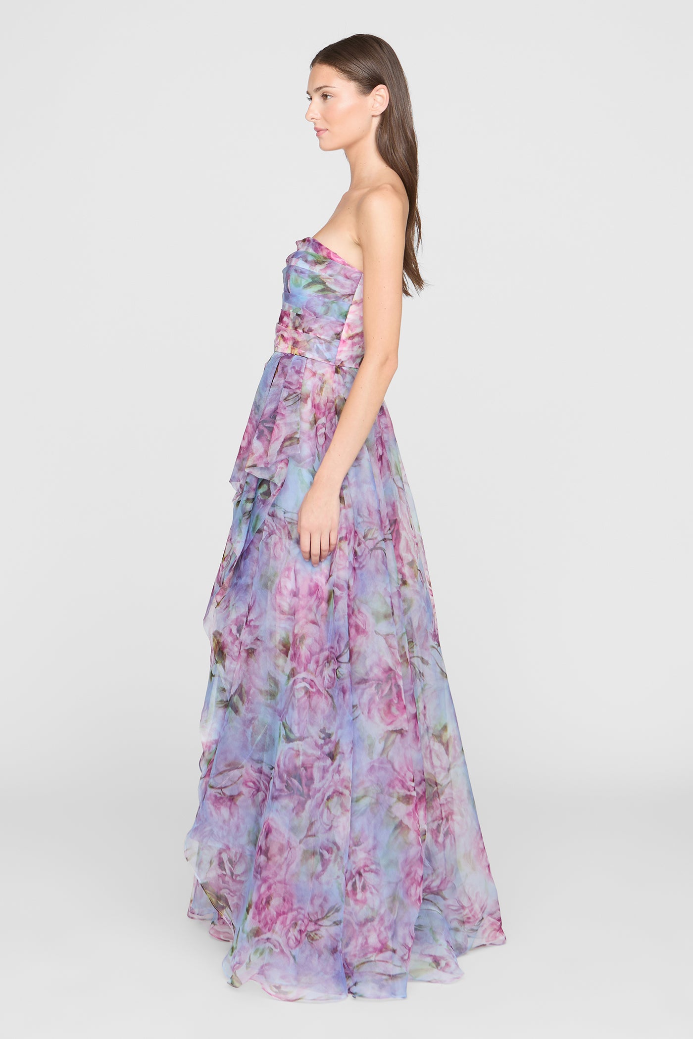 Fahreta Strapless Gown