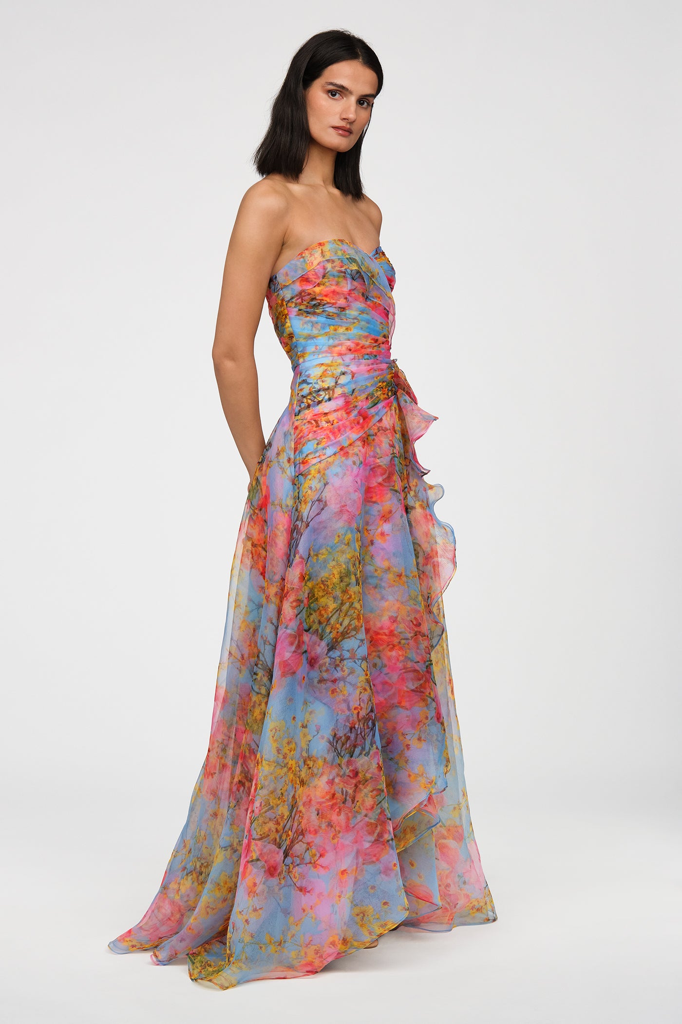 Eloise High Low Gown