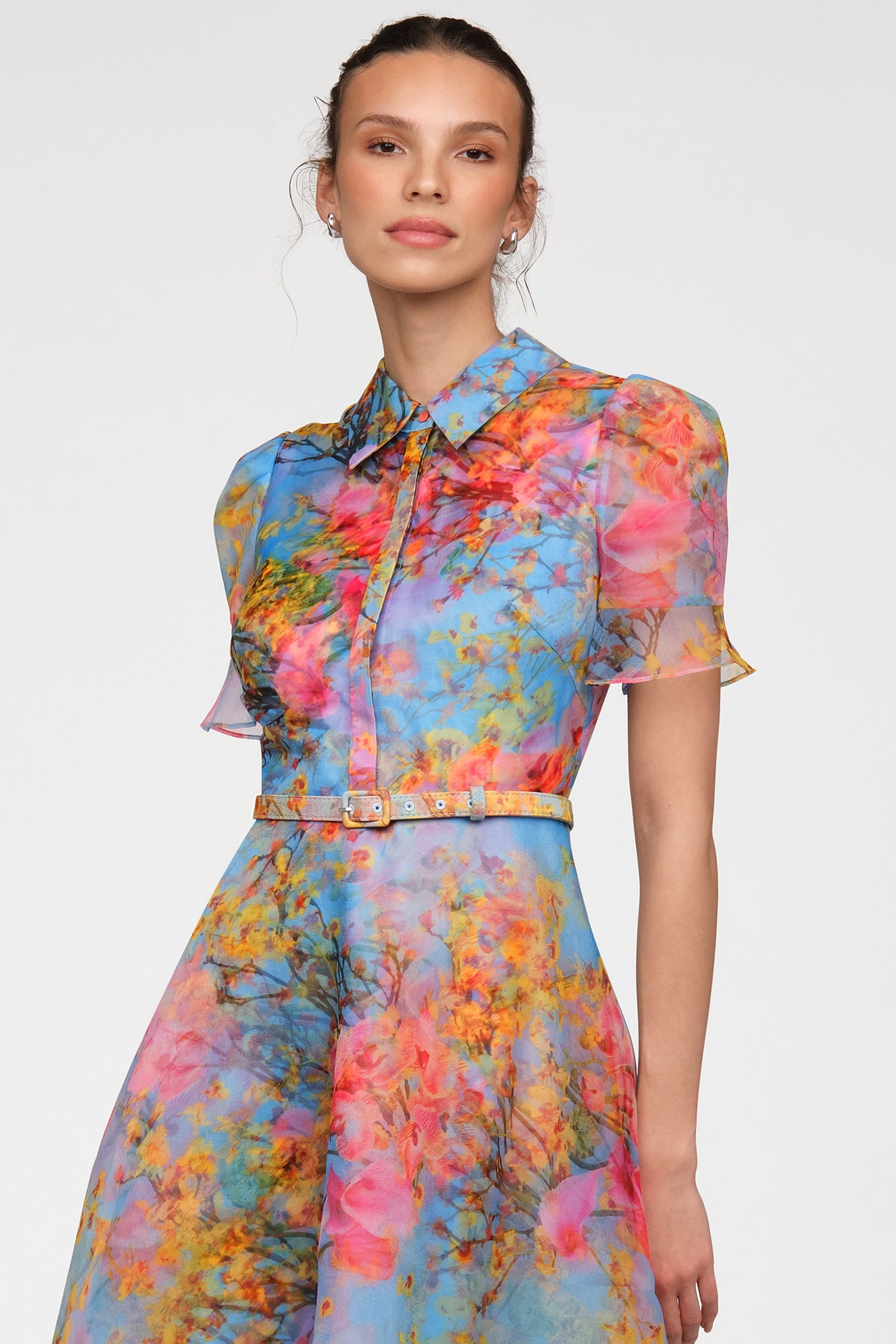 Marcel Organza Shirt Dress