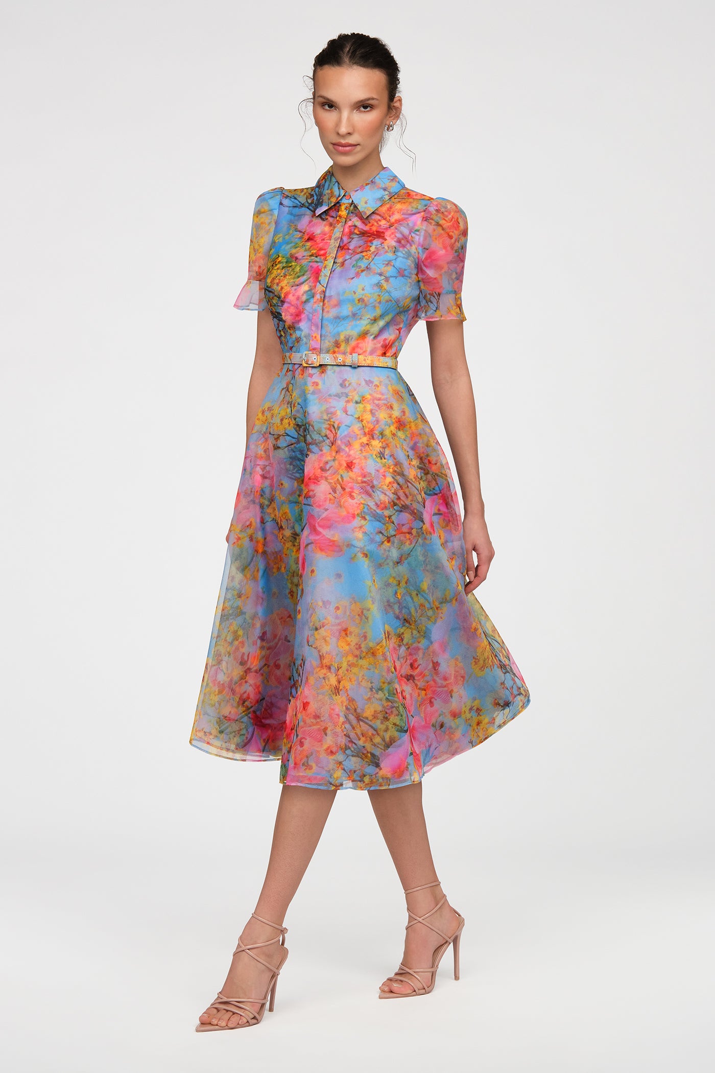 Marcel Organza Shirt Dress