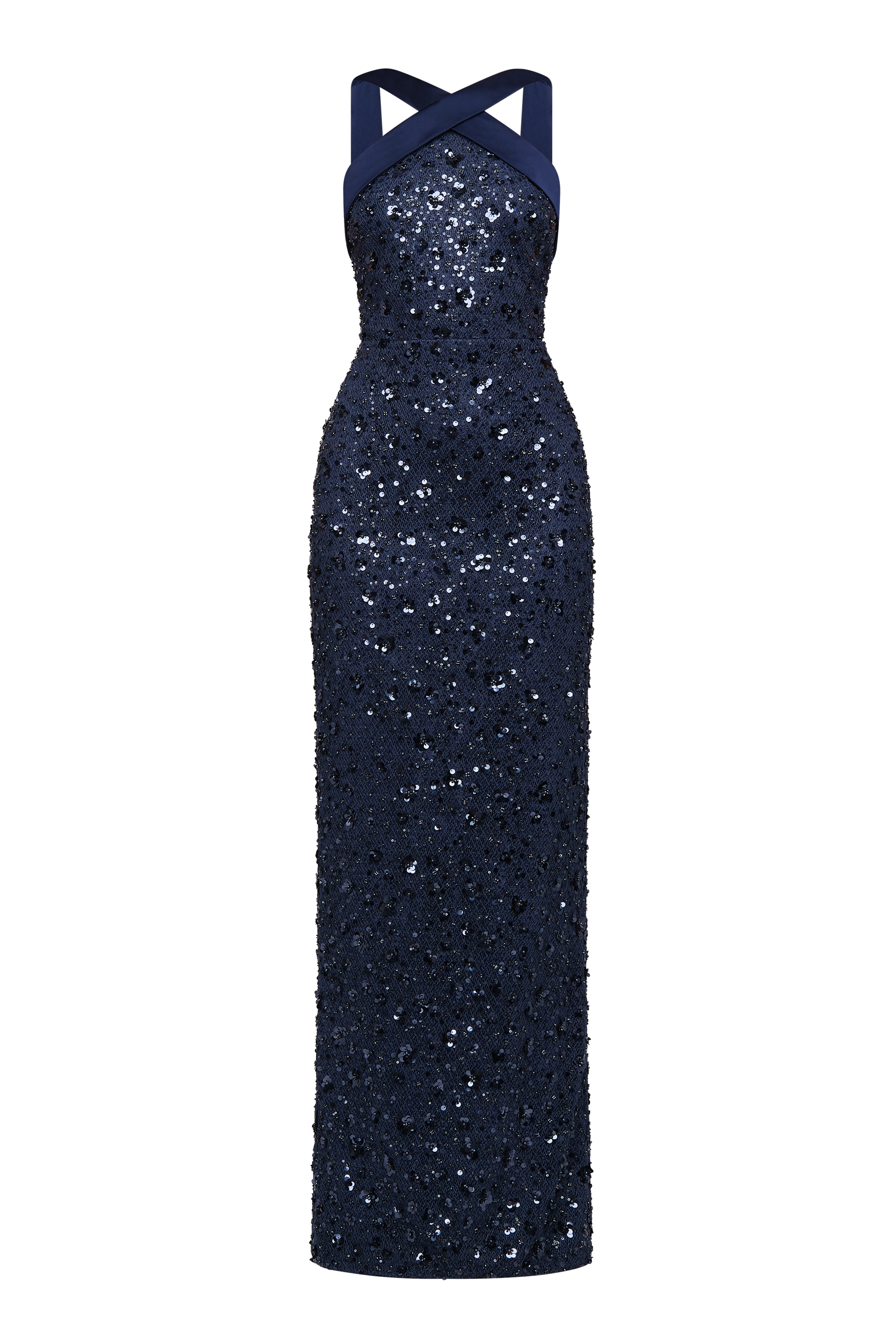 Kiki Beaded Column Gown