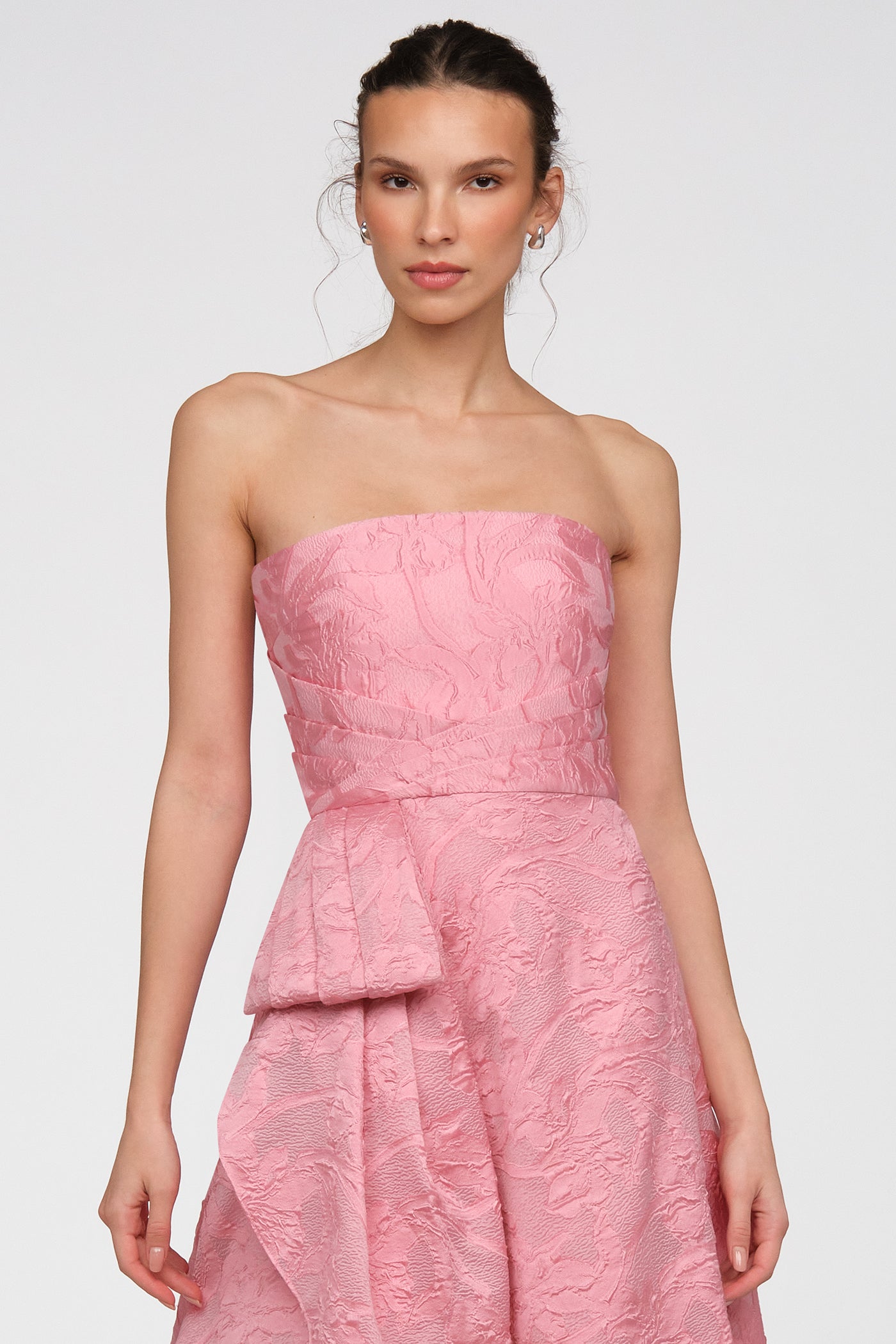 Soraya Strapless Wrap Dress