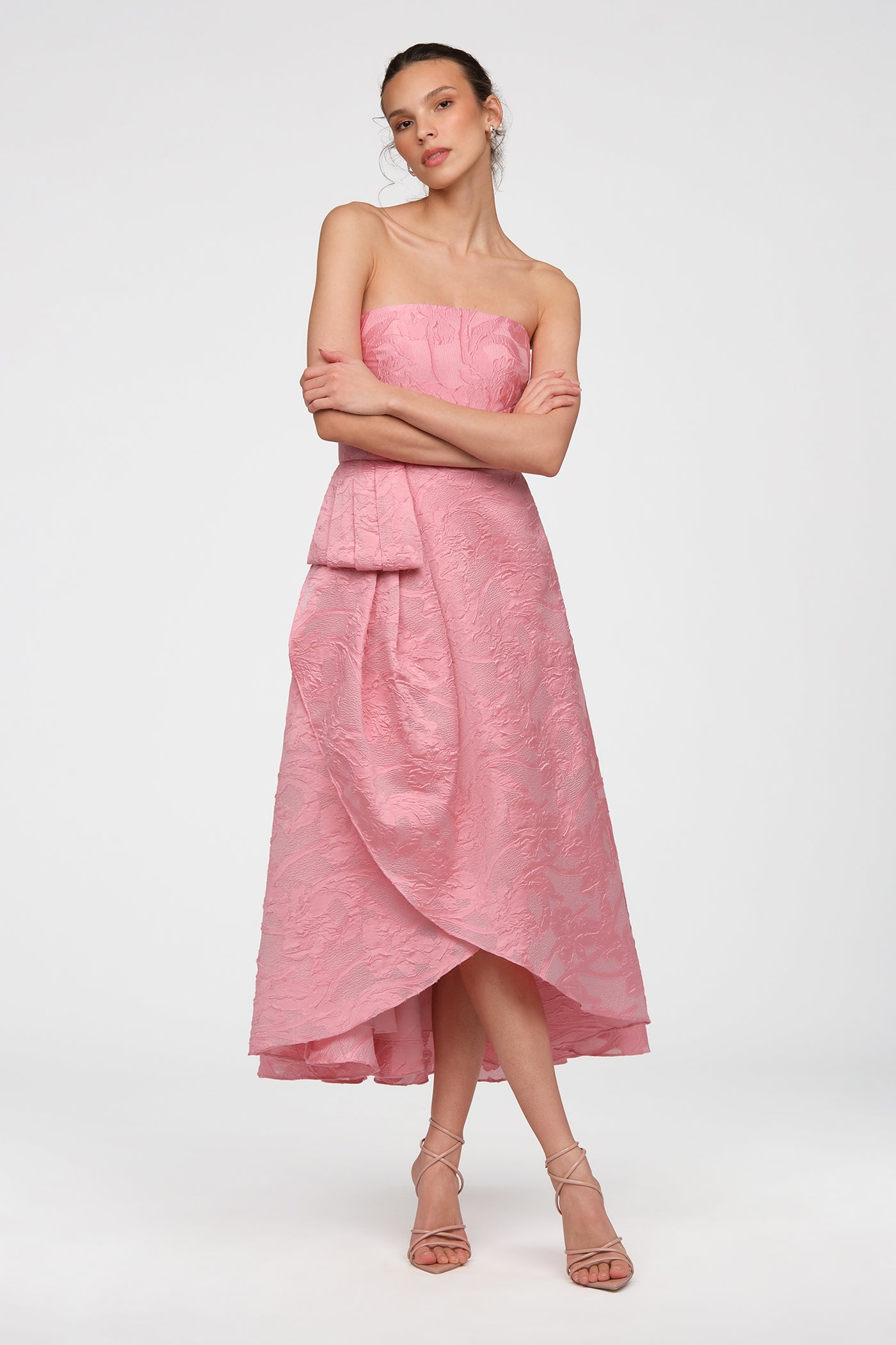 Soraya Strapless Wrap Dress