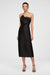 Aliana Strapless Mikado Dress