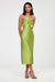 Aliana Strapless Mikado Dress