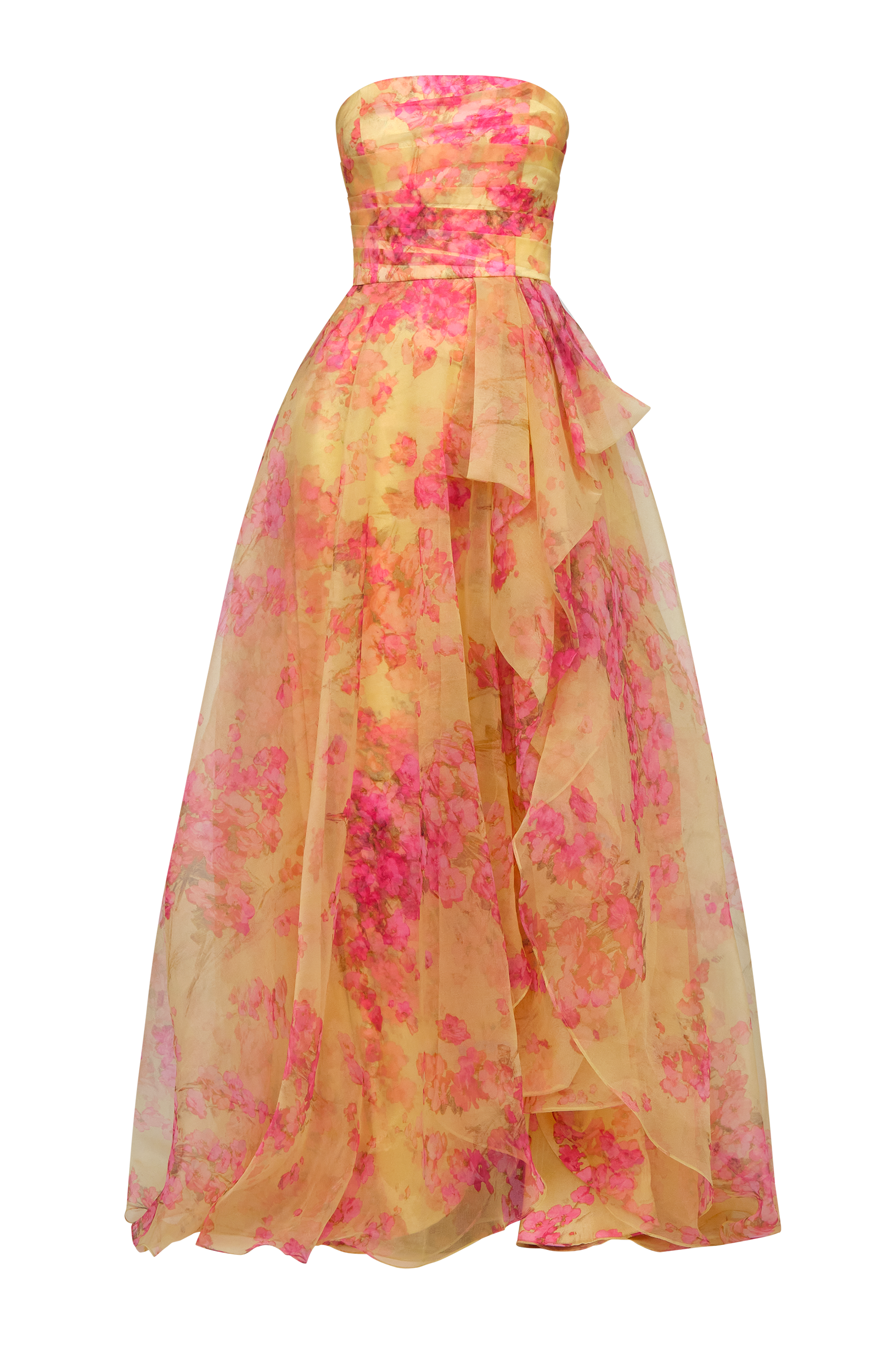 Fahreta Strapless Gown