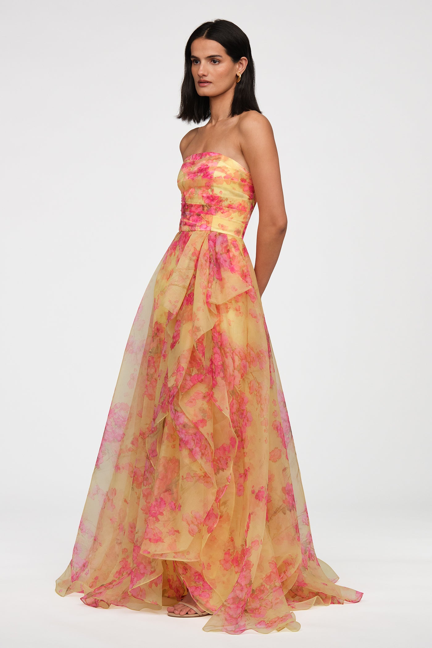 Fahreta Strapless Gown