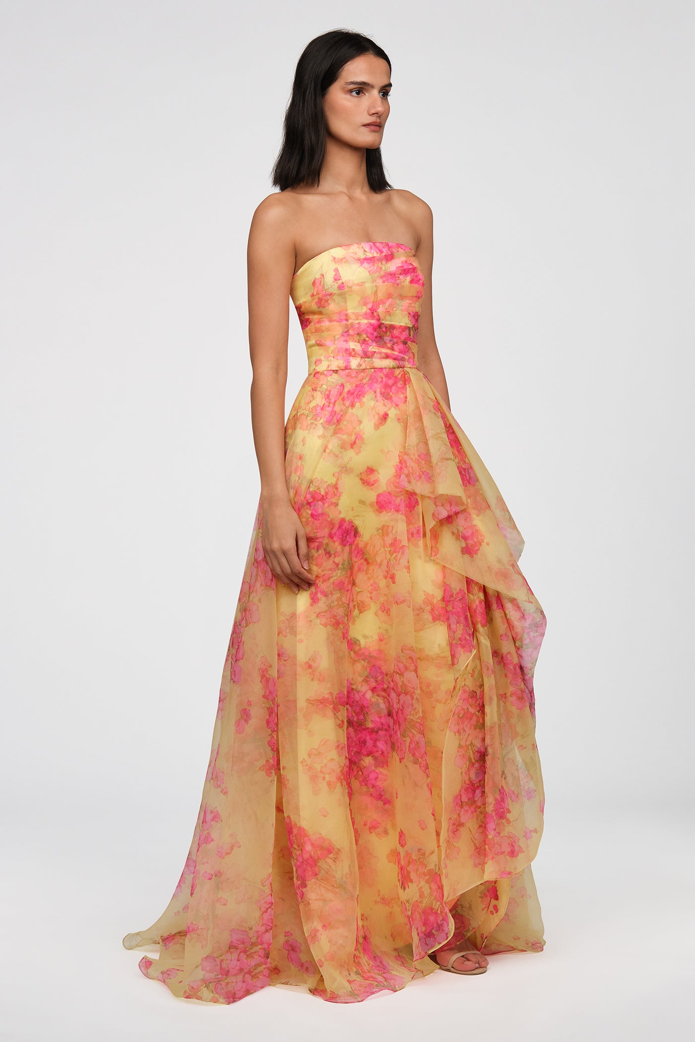 Fahreta Strapless Gown