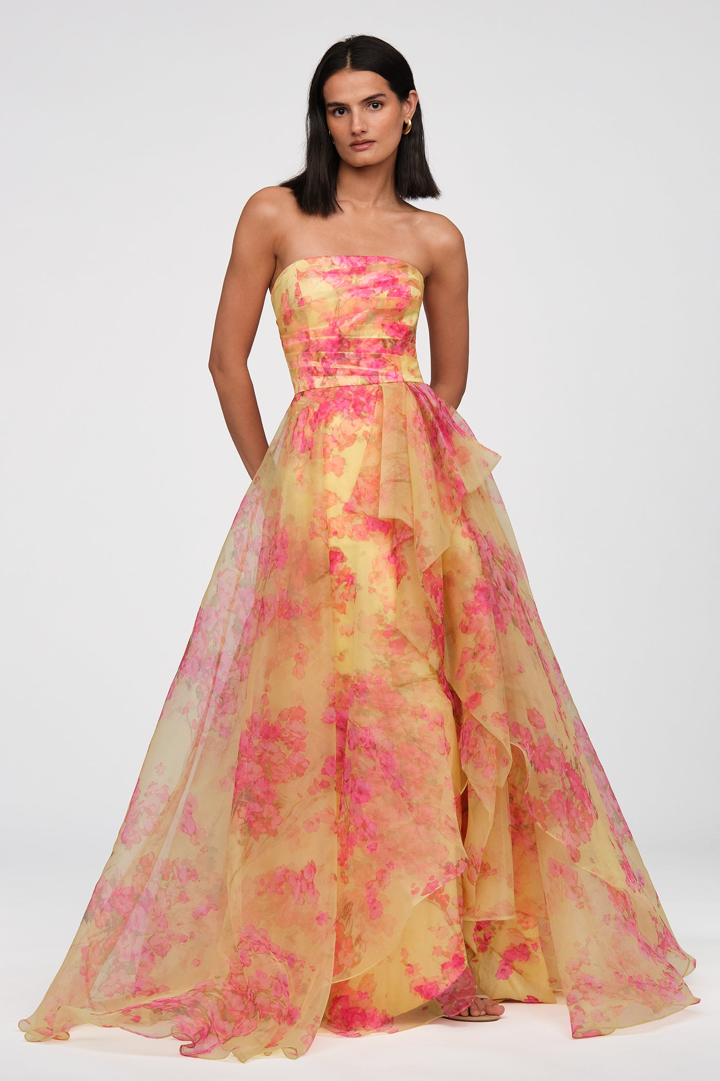 Fahreta Strapless Gown