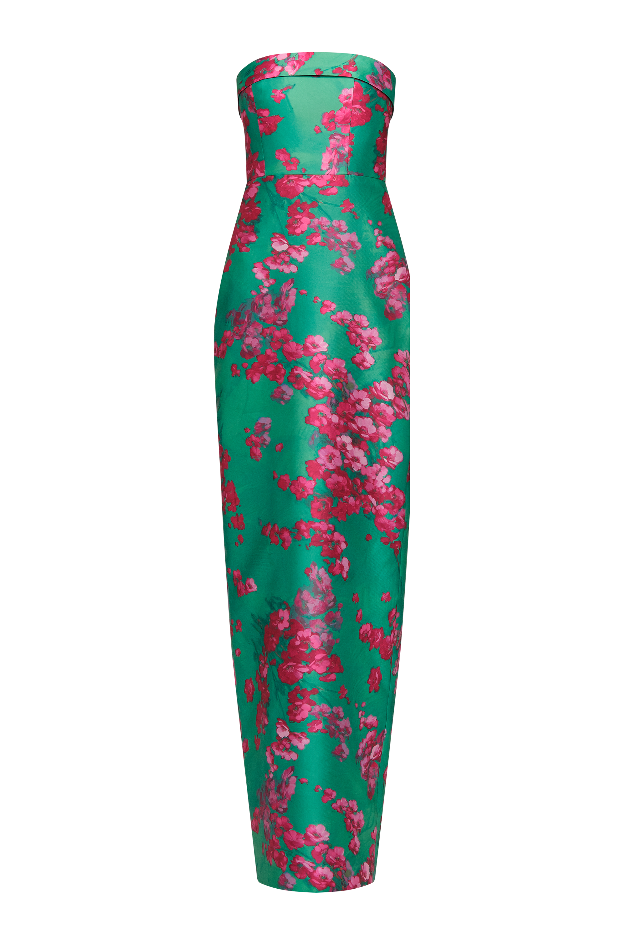 Cleo Strapless Column Gown