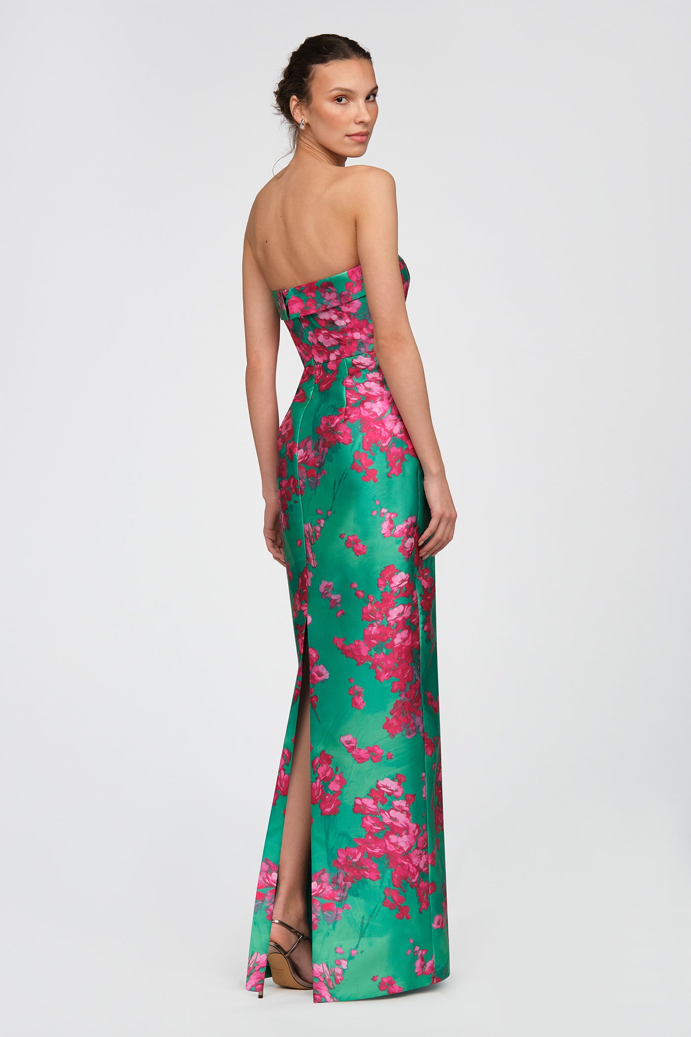 Cleo Strapless Column Gown