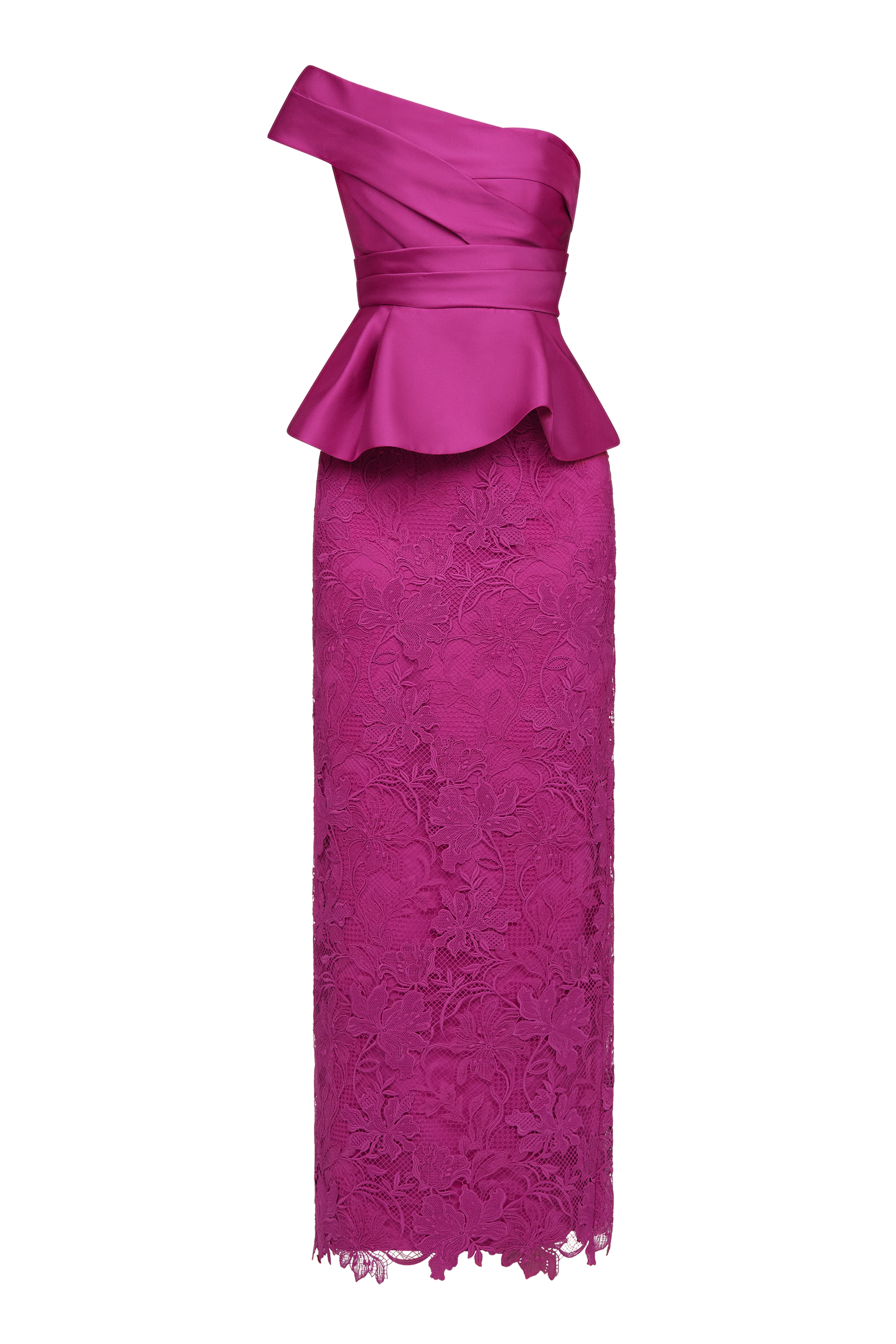 Colby Lace And Mikado Gown