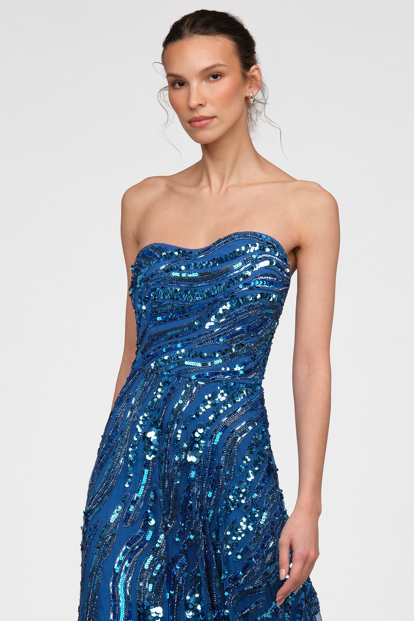 Ariella Hand Beaded Gown