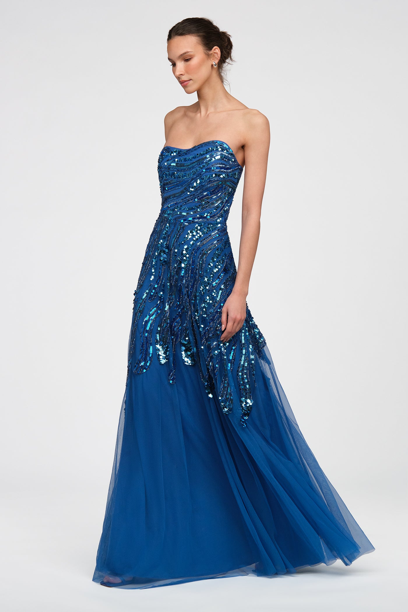 Ariella Hand Beaded Gown