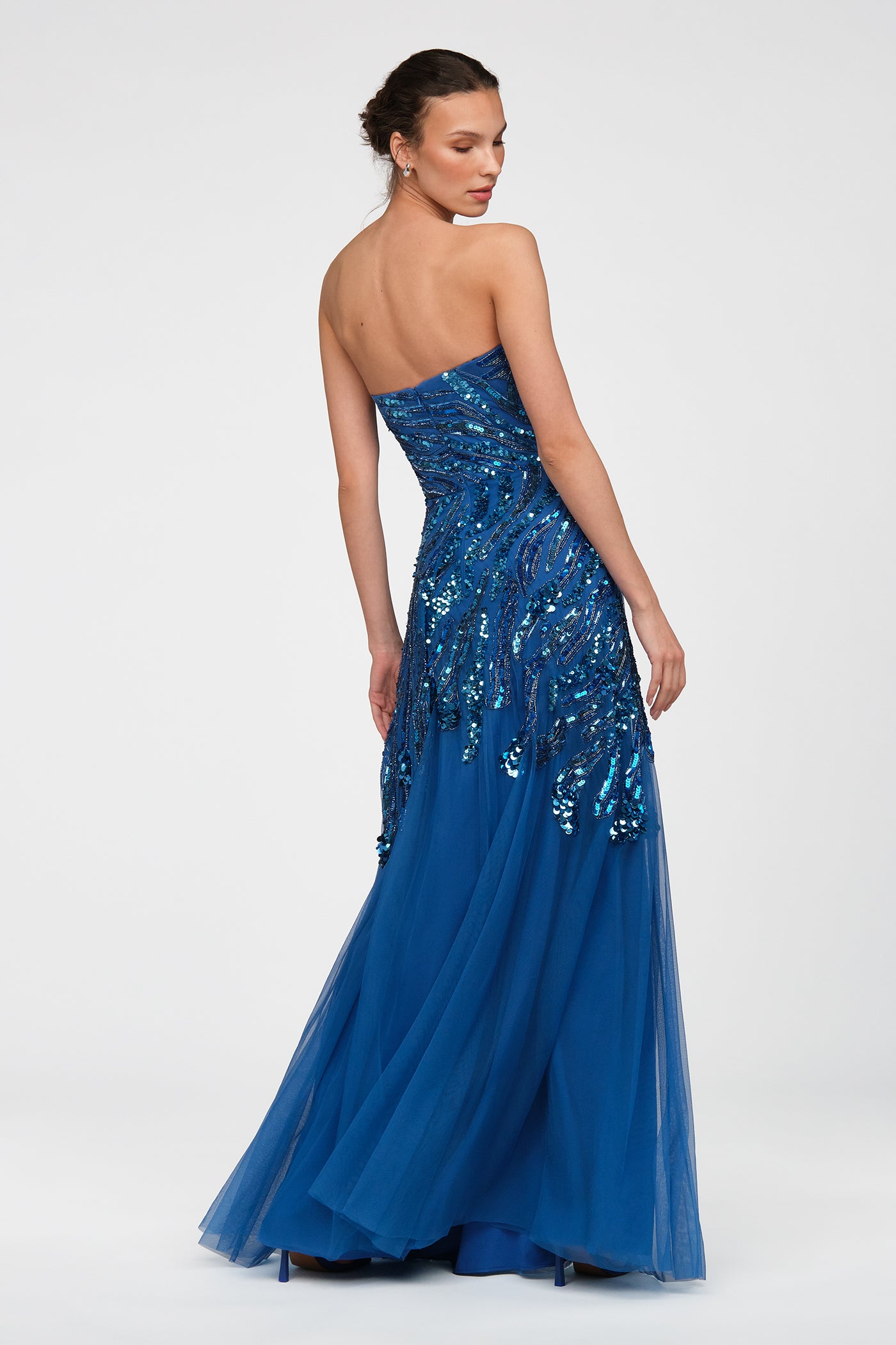 Ariella Hand Beaded Gown