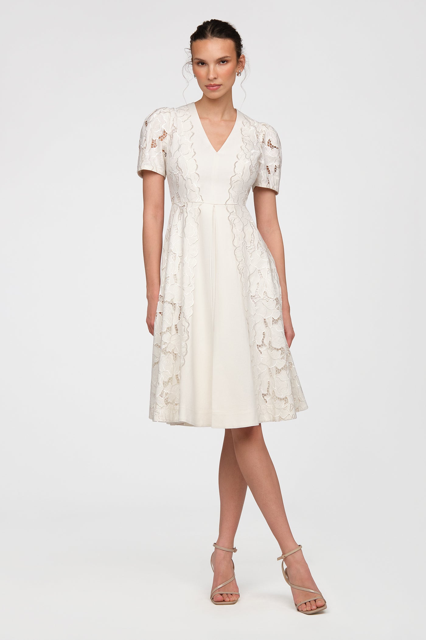 Amal Linen Dress 16 / White