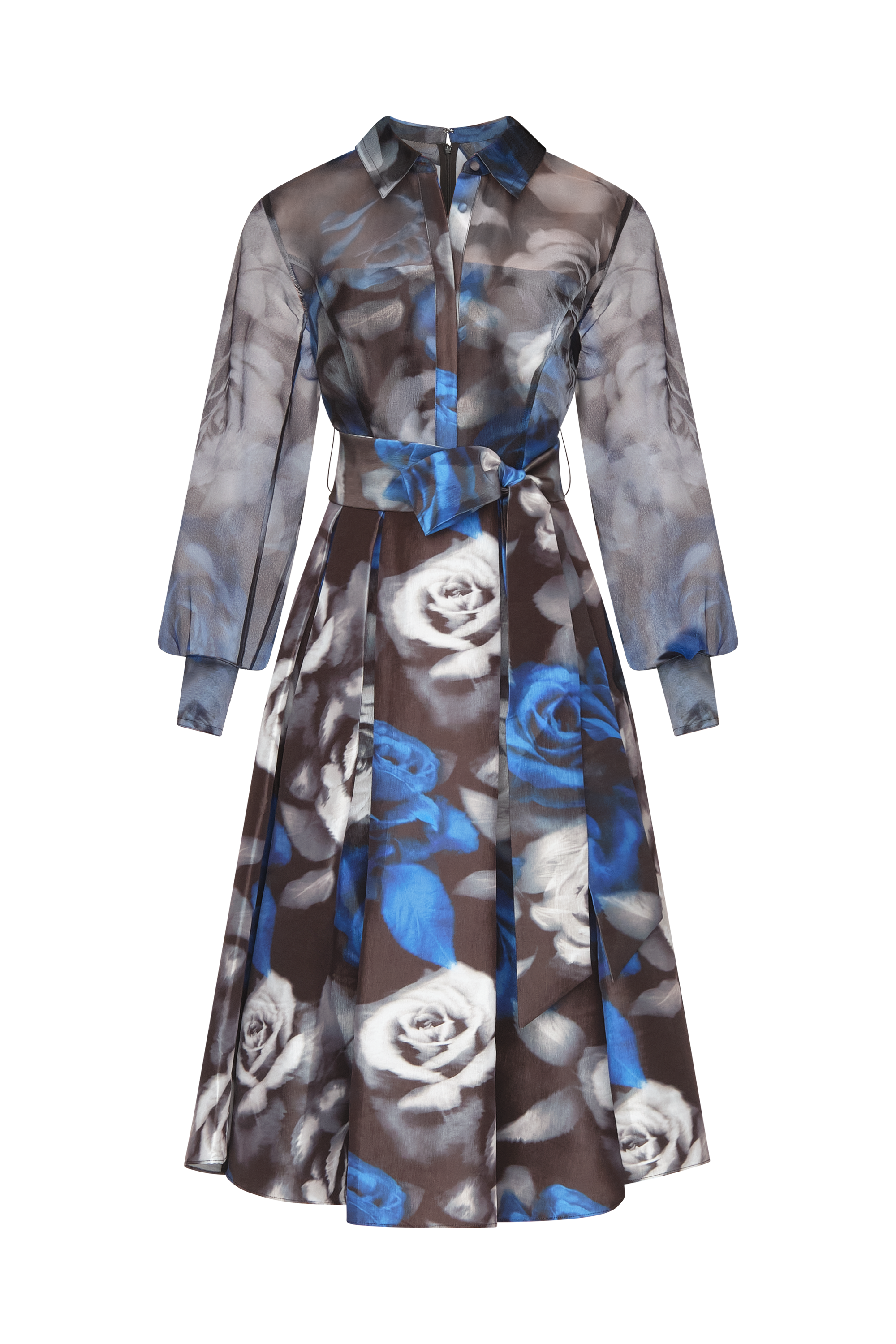 Agatha Printed Shirt Dress