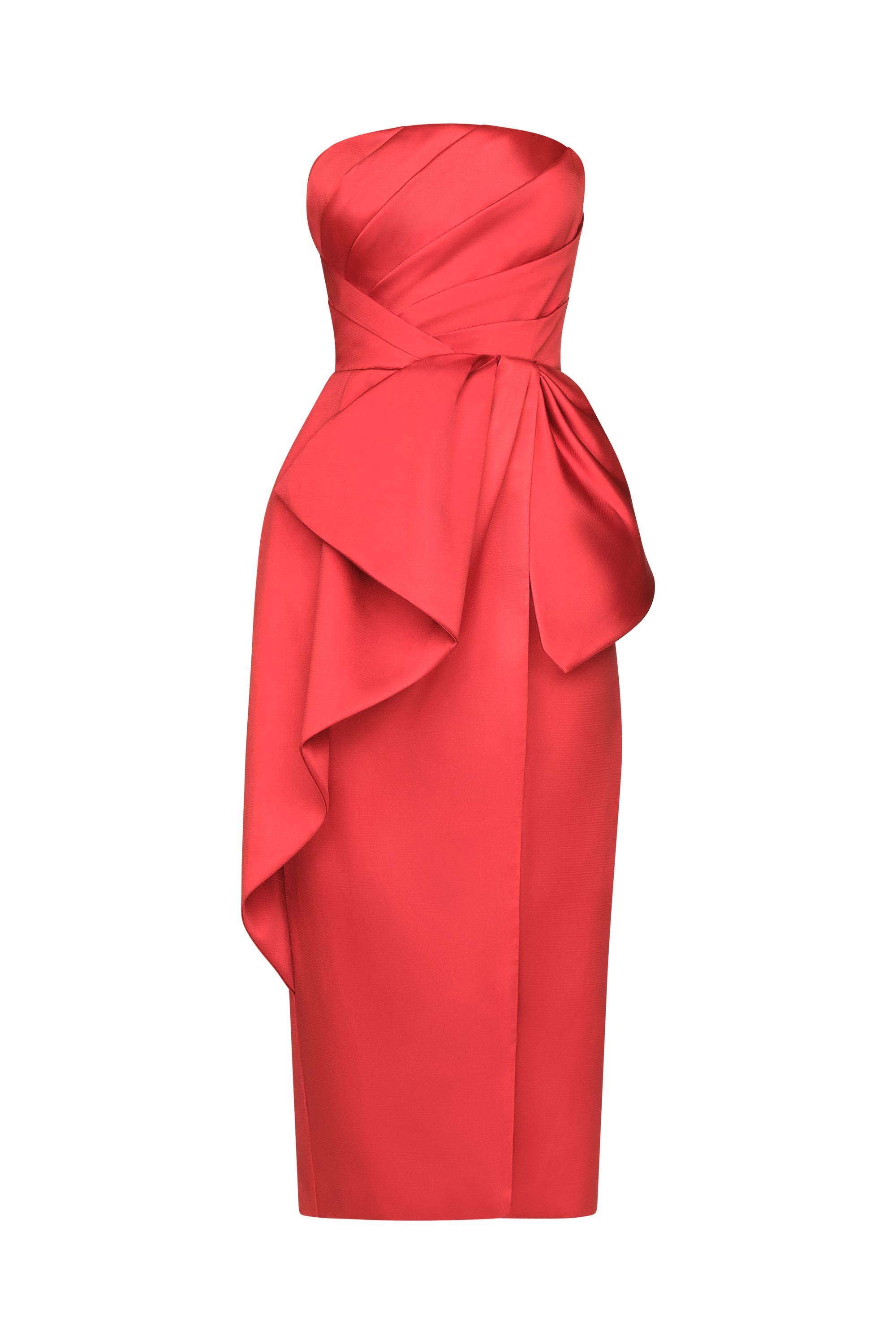 Dorothea Draped Bow Dress