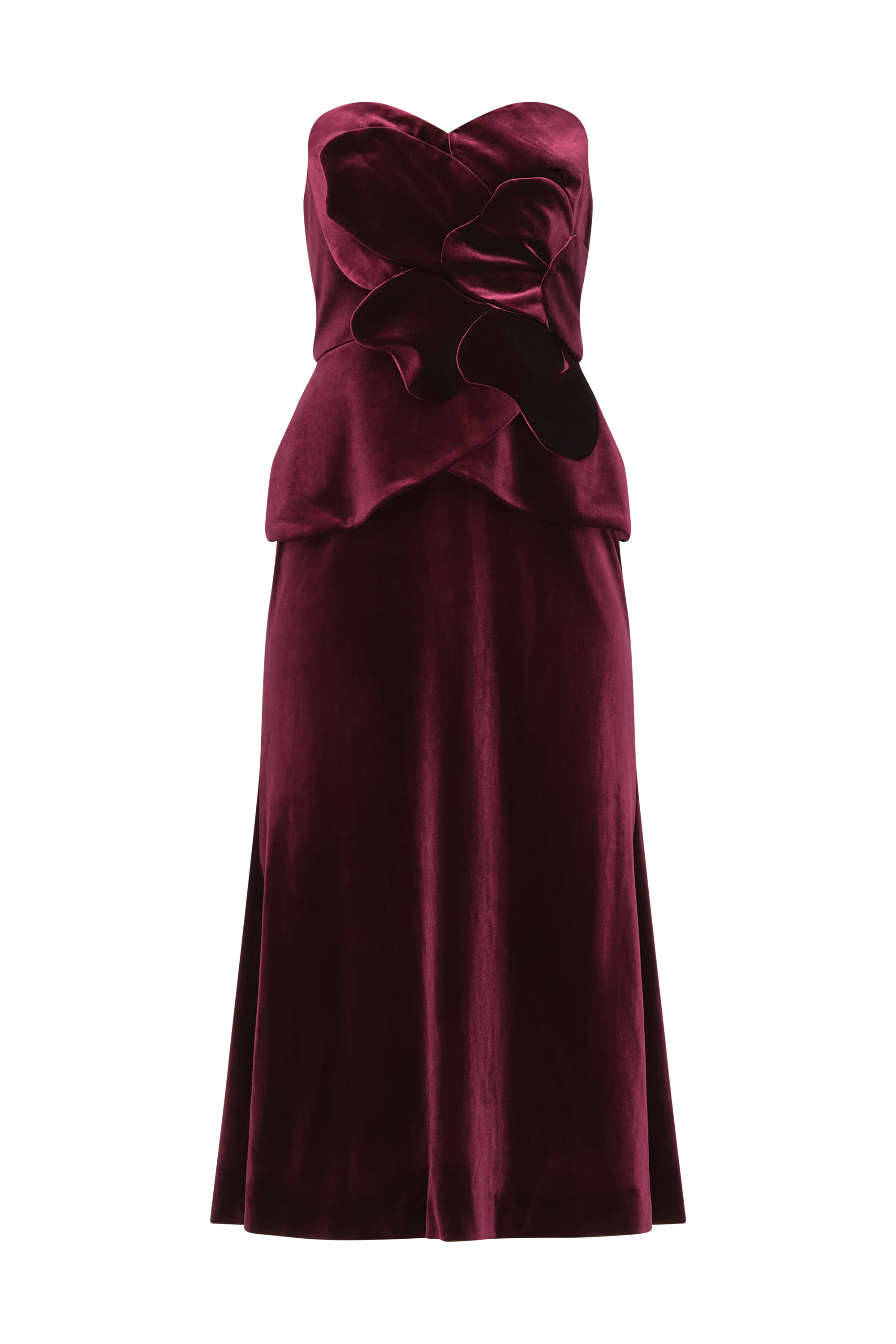 Kelsey Sculpted Velvet Dress