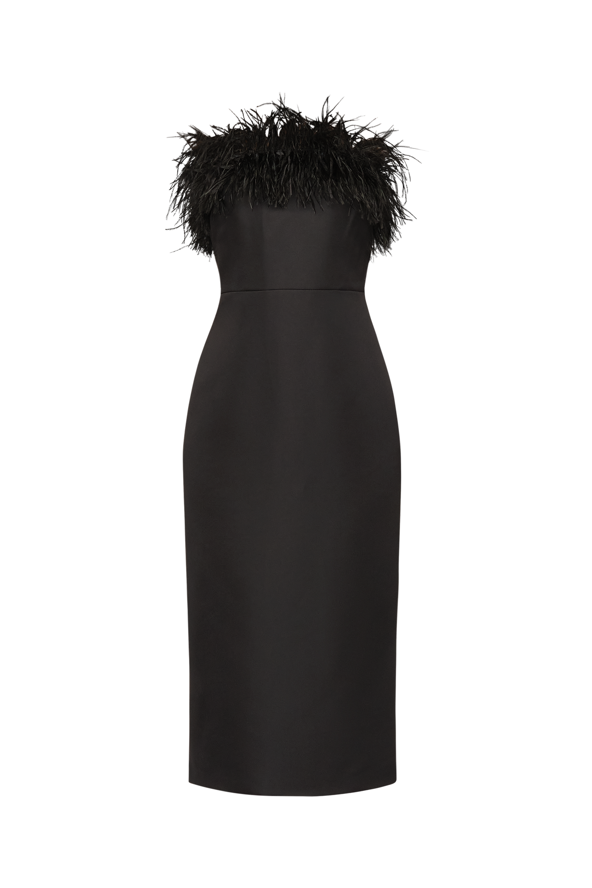 Ginger Feather Sheath Cocktail