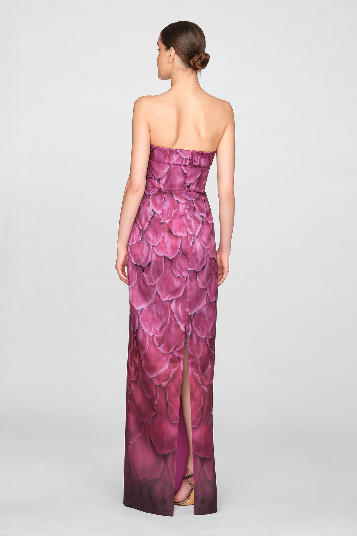 Cleo Strapless Column Gown
