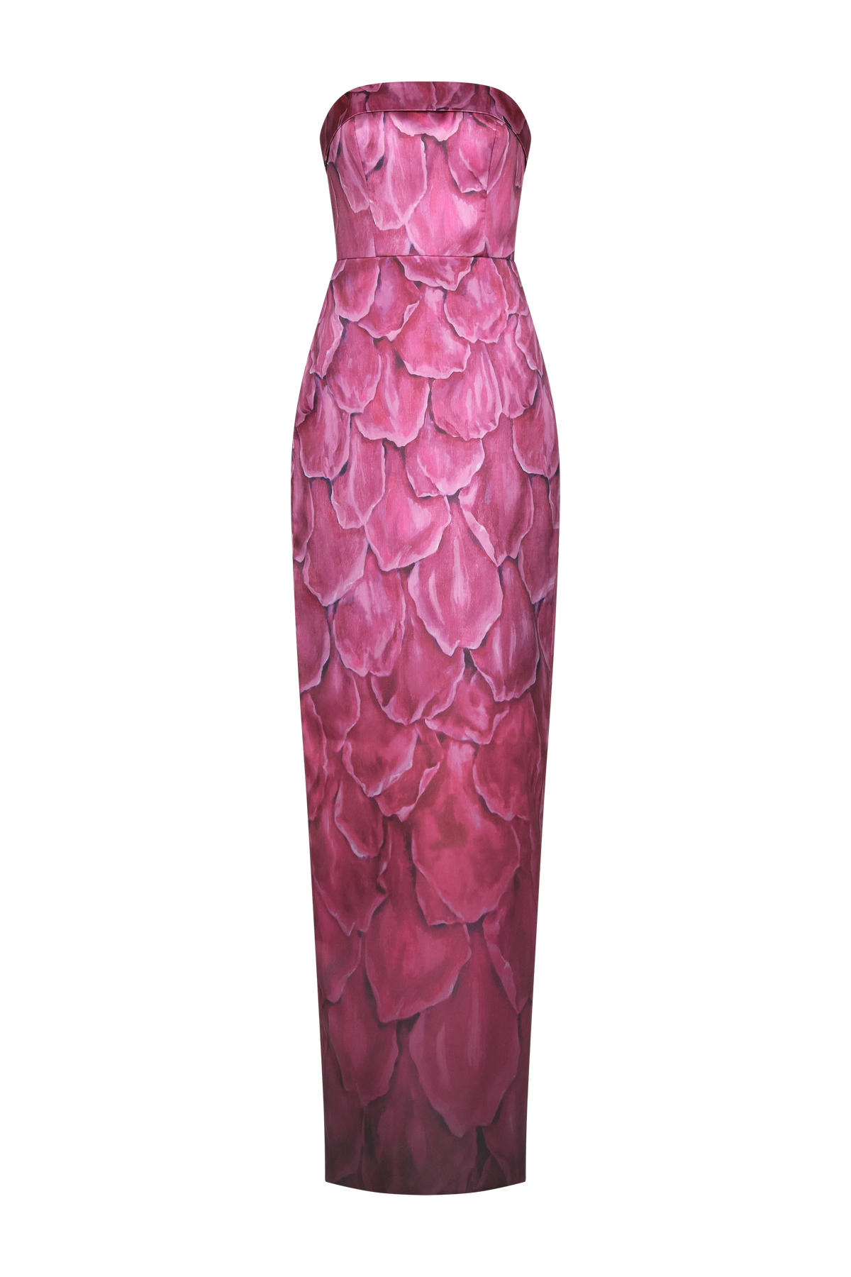 Cleo Strapless Column Gown