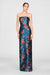 Cleo Strapless Column Gown
