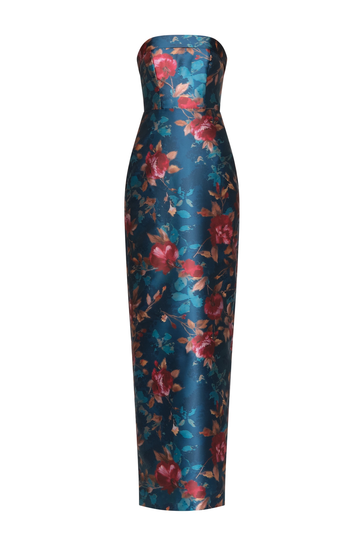 Cleo Strapless Column Gown