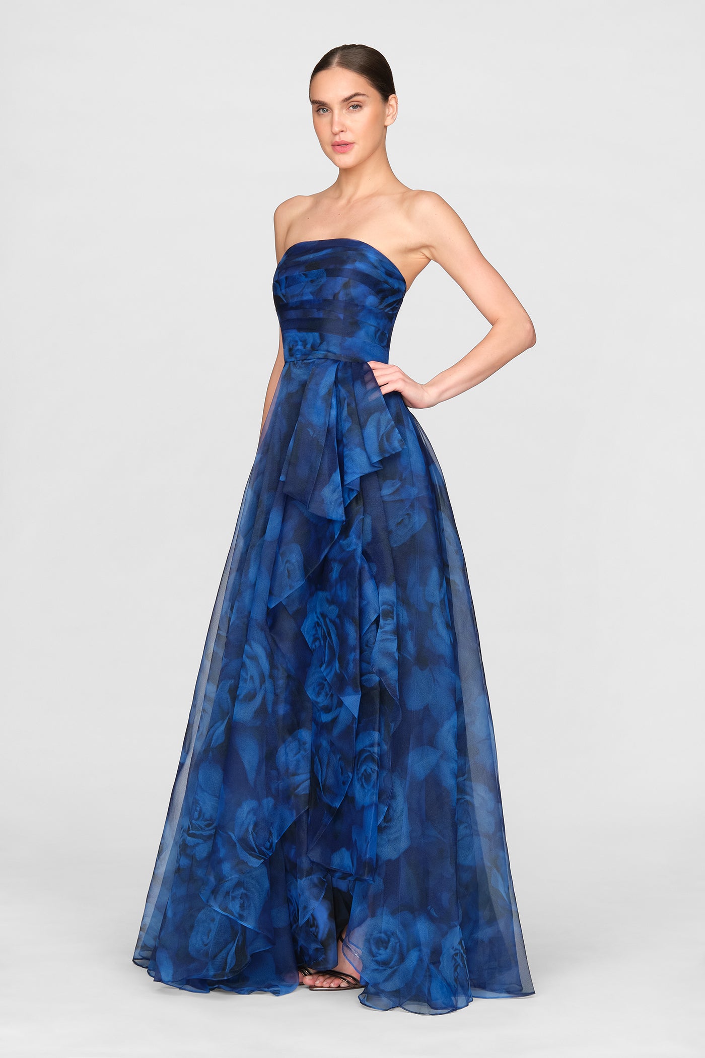 Fahreta Strapless Gown