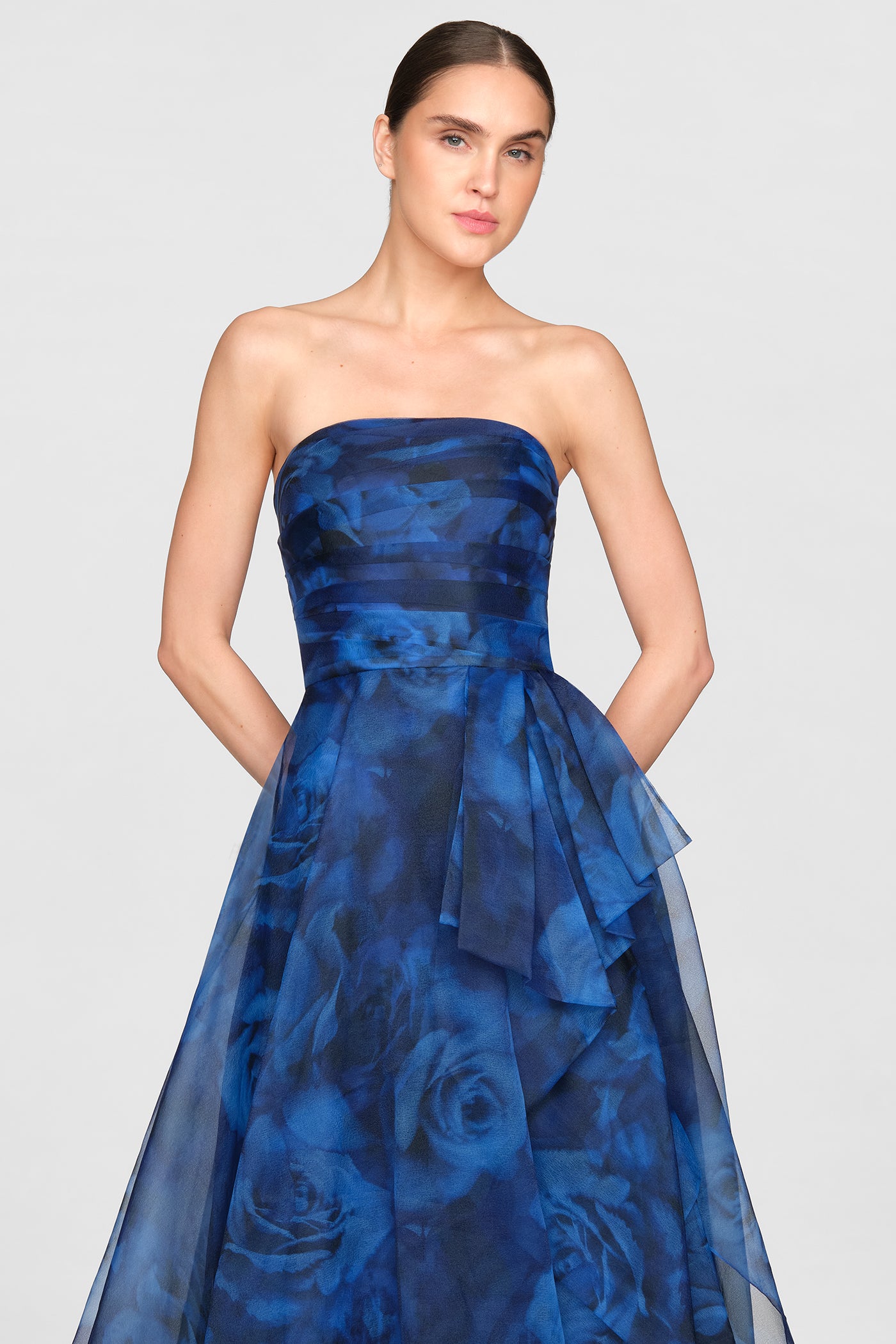 Fahreta Strapless Gown