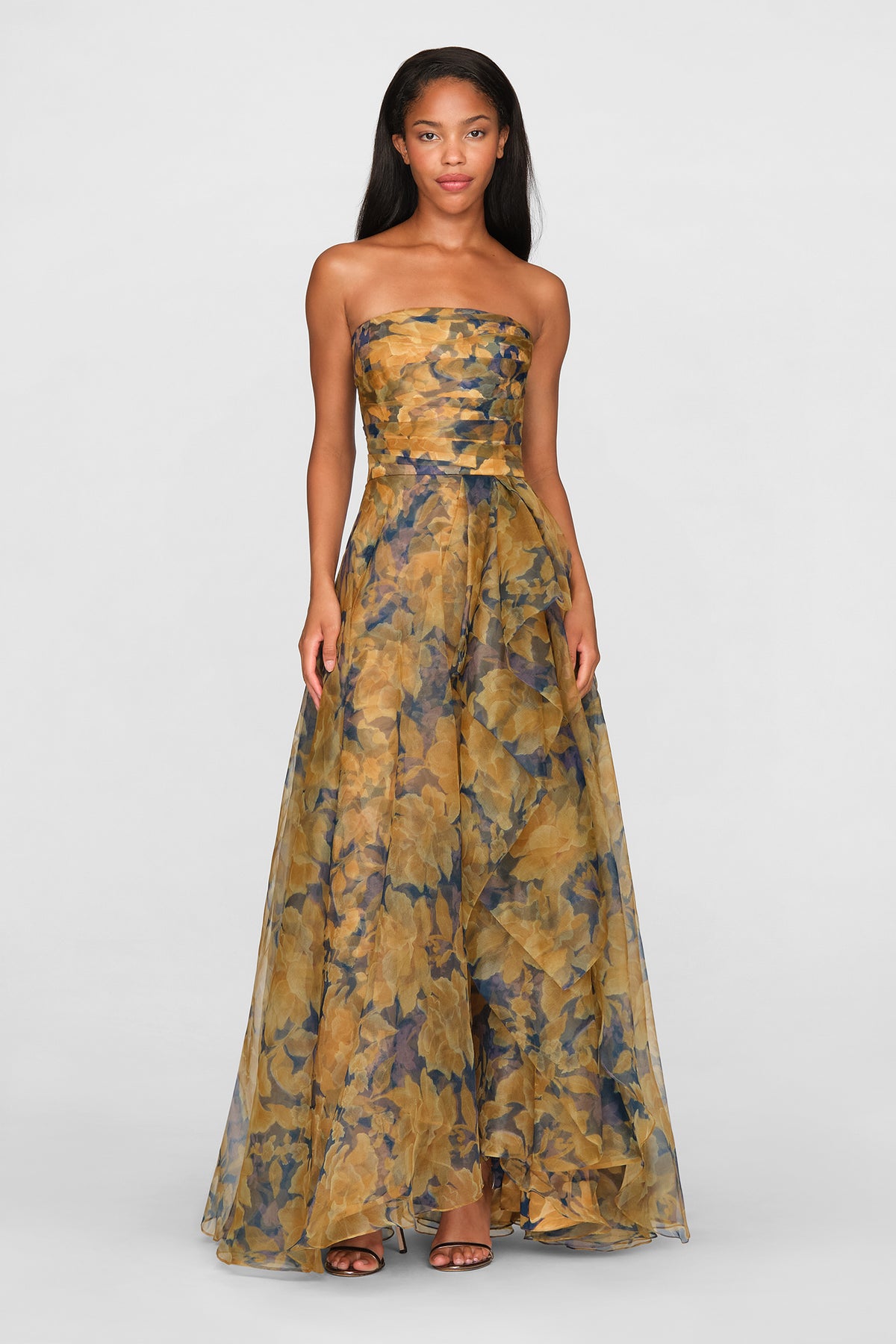 Fahreta Strapless Gown