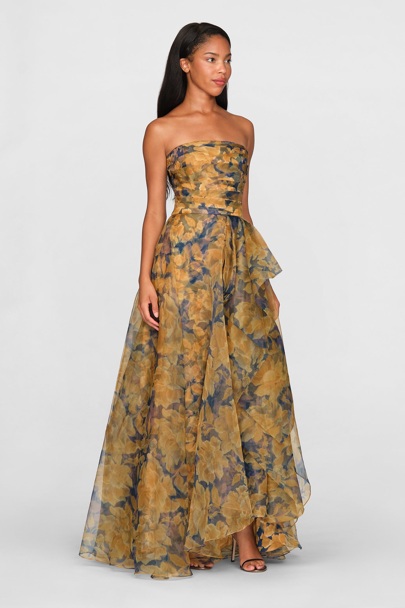 Fahreta Strapless Gown