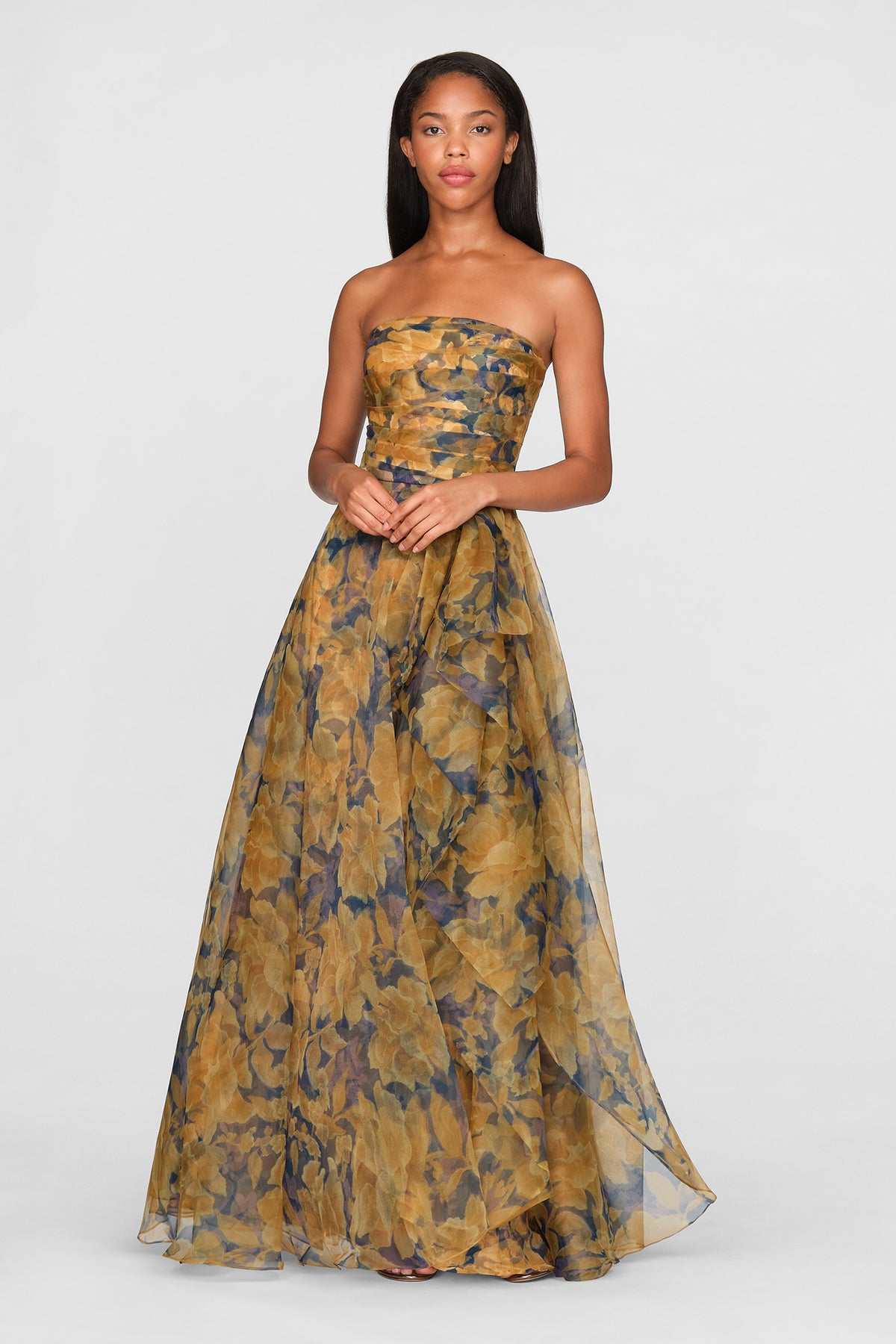 Fahreta Strapless Gown