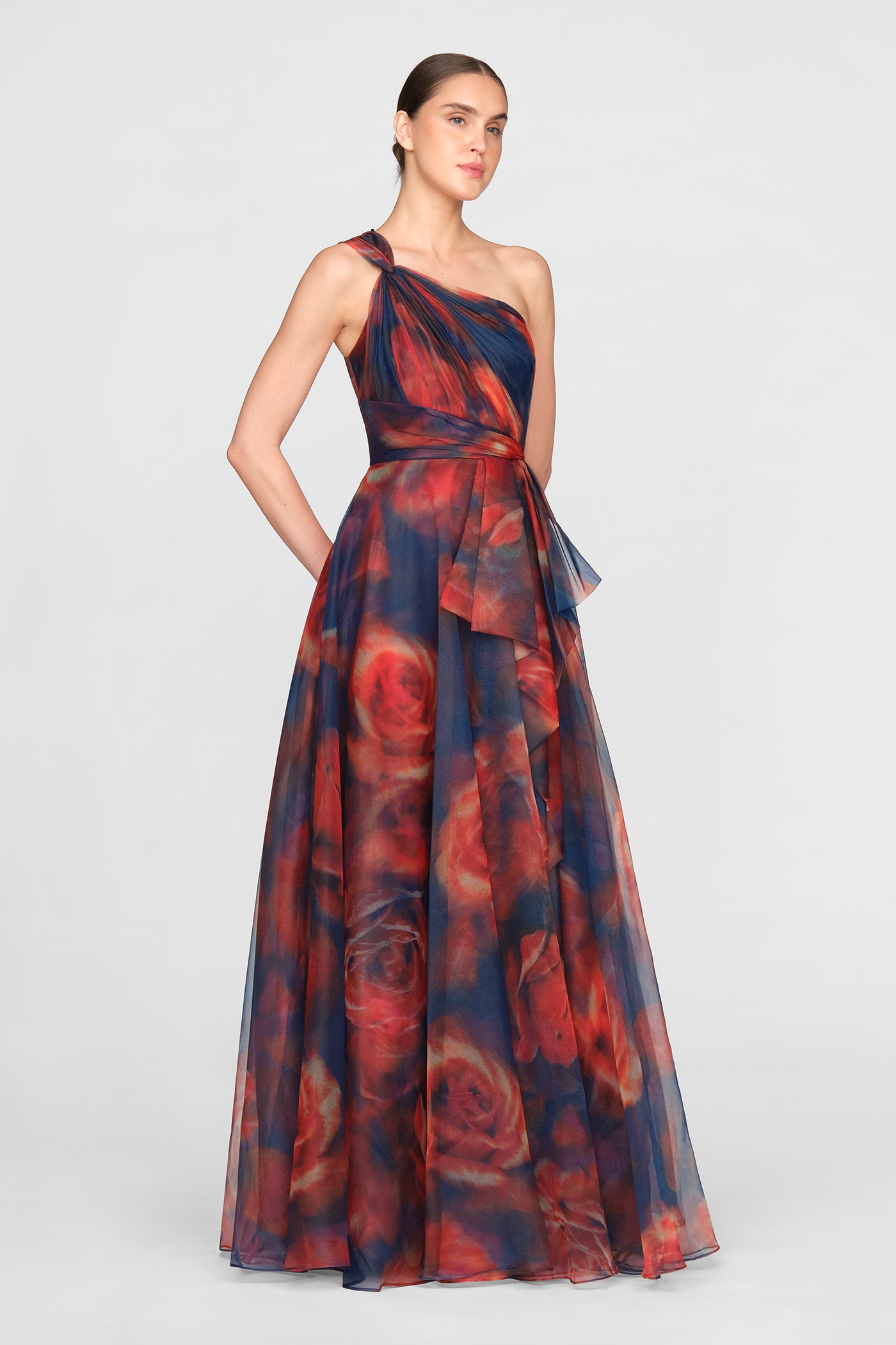 Meadow One Shoulder Gown