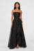 Teresa Strapless Draped Gown