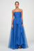 Teresa Strapless Draped Gown