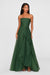 Teresa Strapless Draped Gown