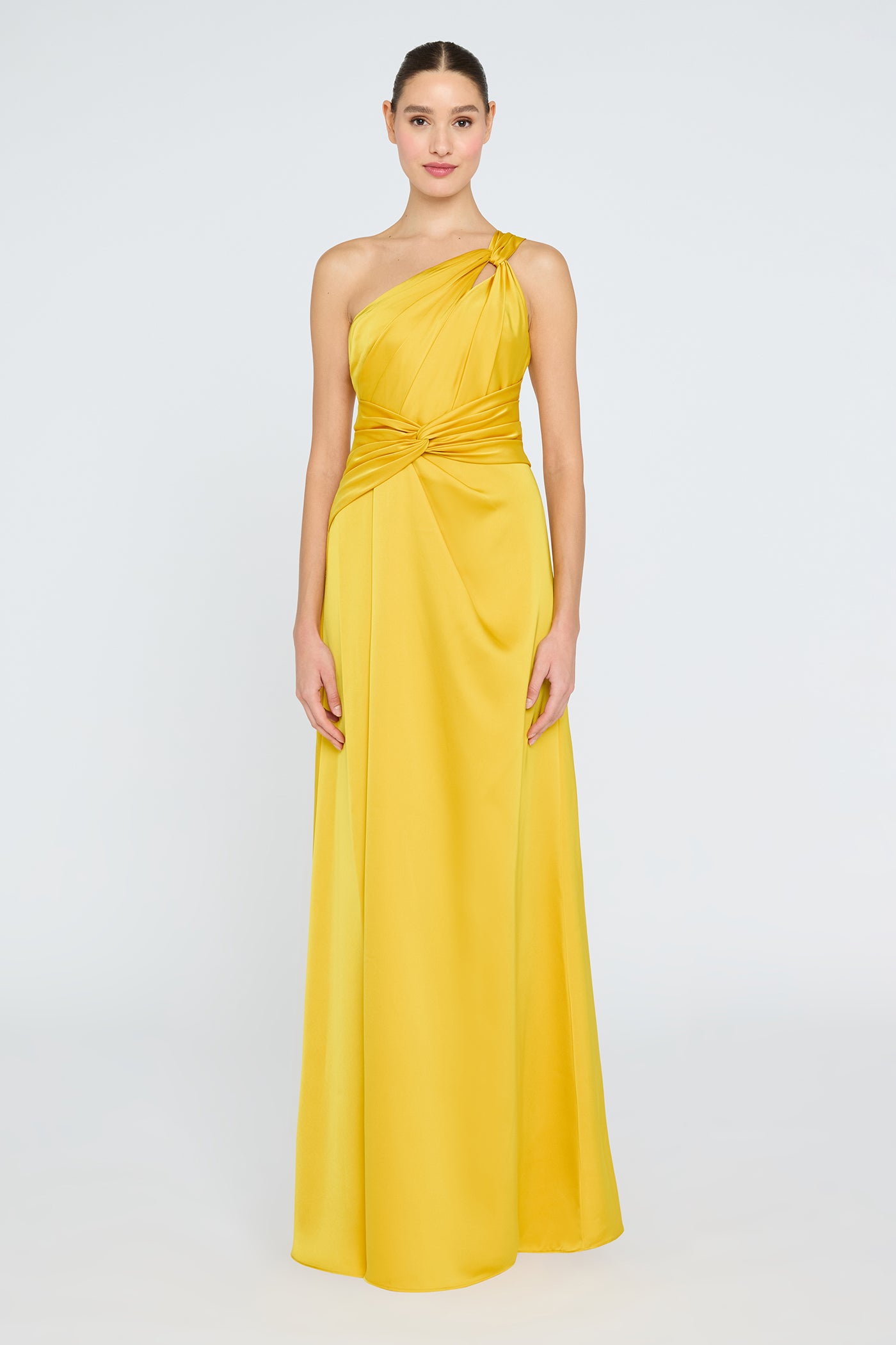 Gloria Twist A Line Gown