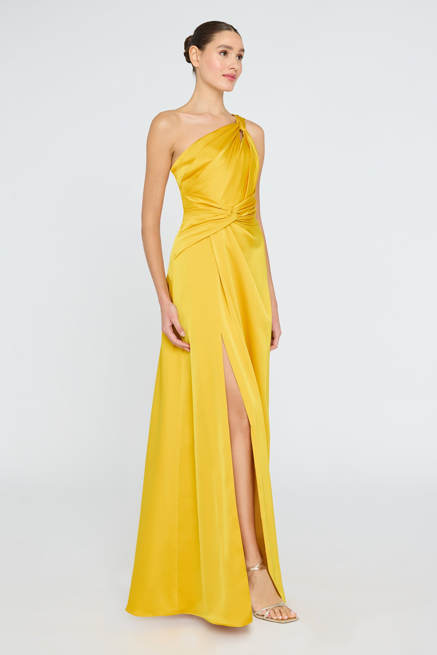 Gloria Twist A Line Gown