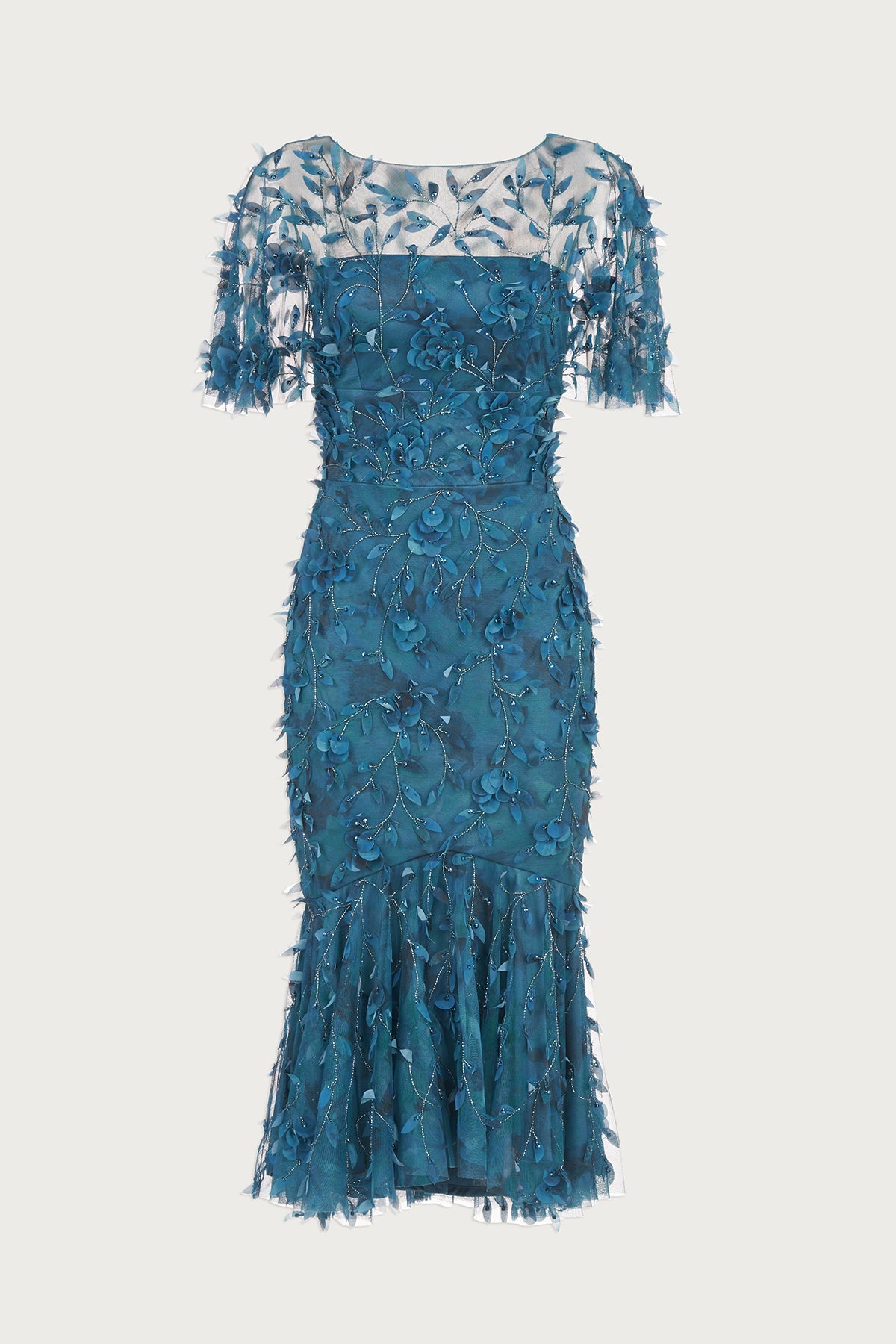 Sloane Petal Cocktail Dress