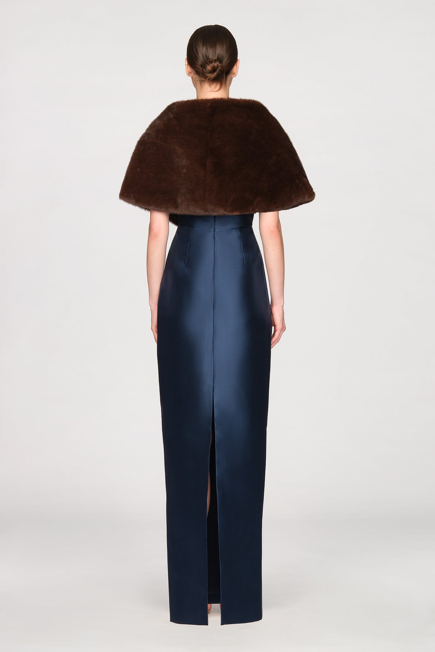 Ayana Faux Mink Cape