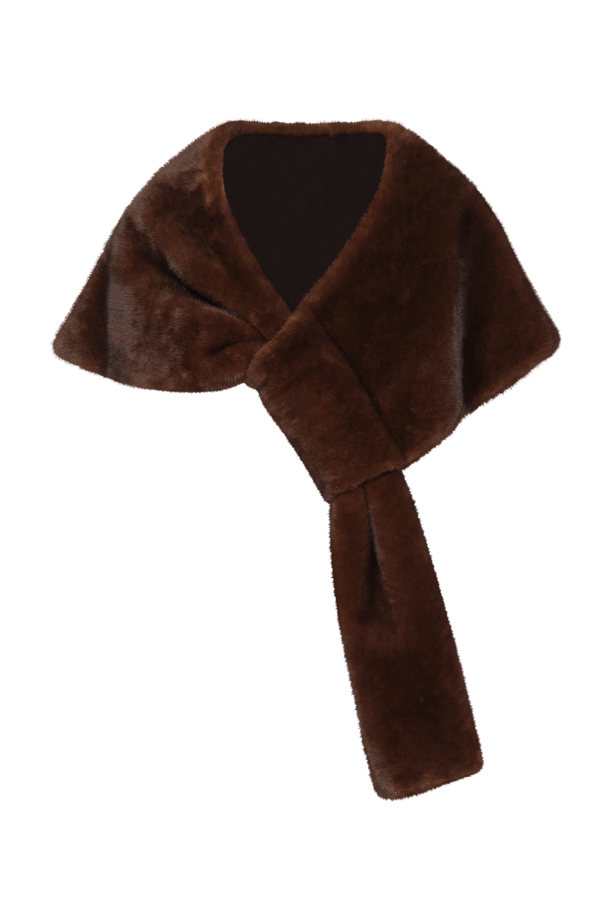 Ayana Faux Mink Cape