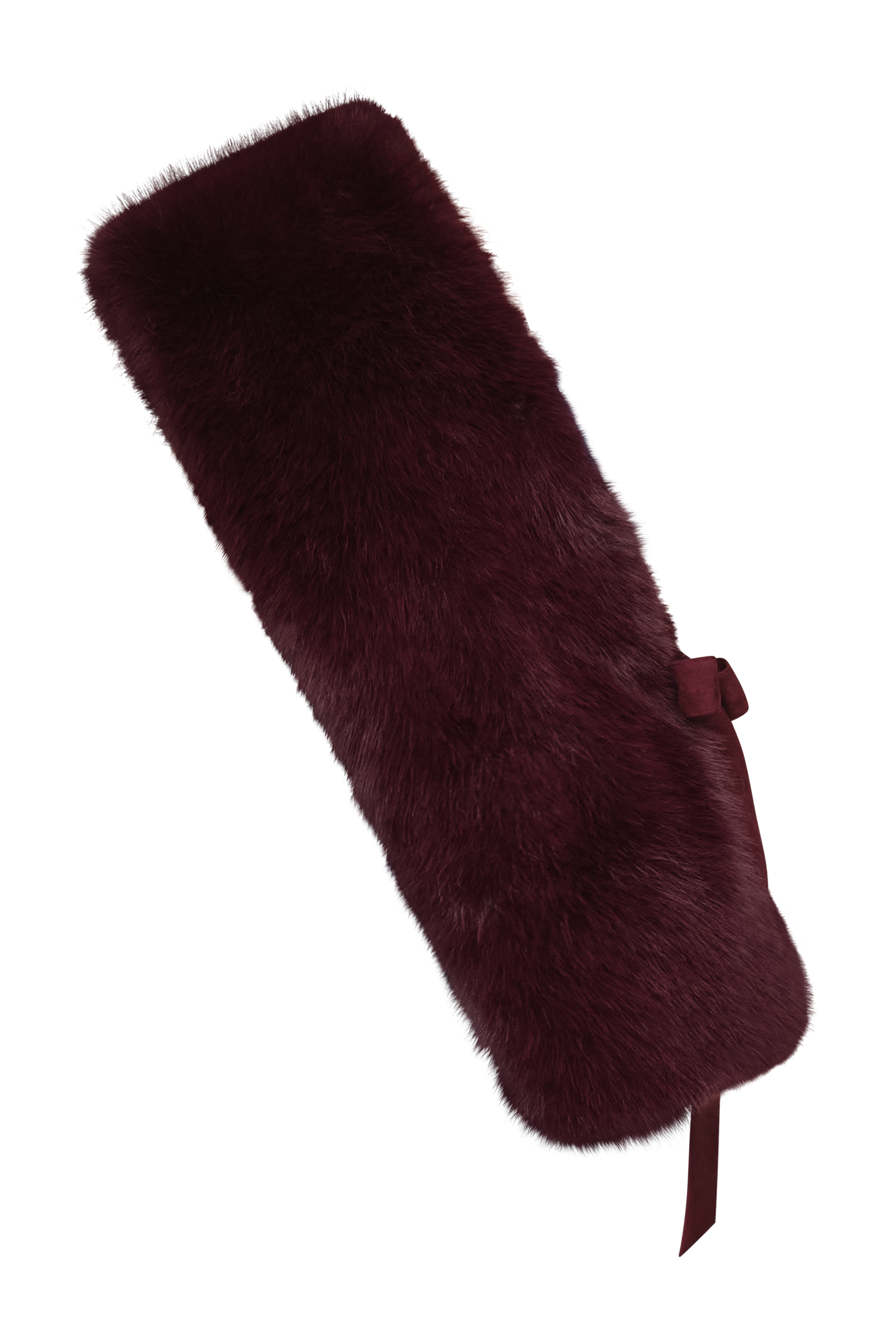 Kay Faux Fox Asymmetric Stole