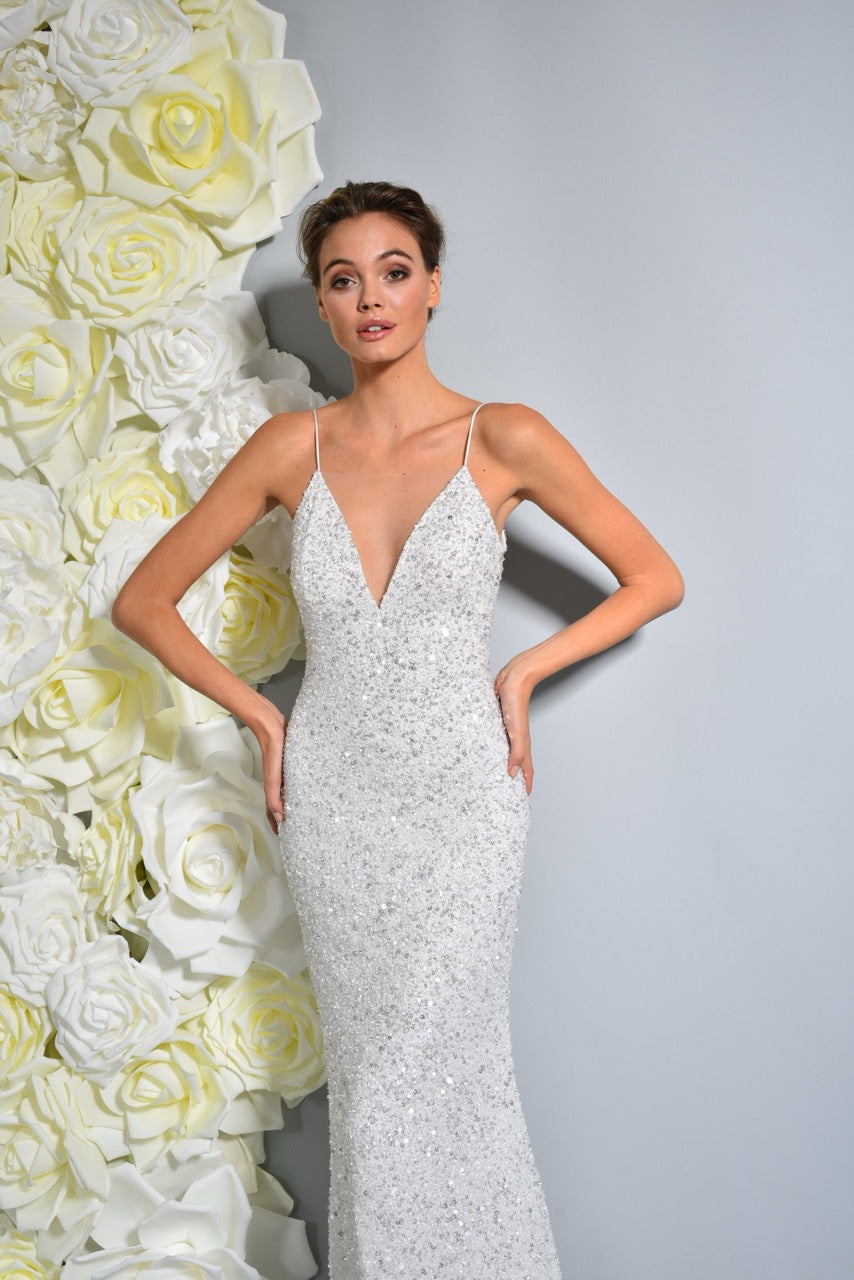 Lotus Gown 0 / Ivory Lotus Gown 0 / Ivory