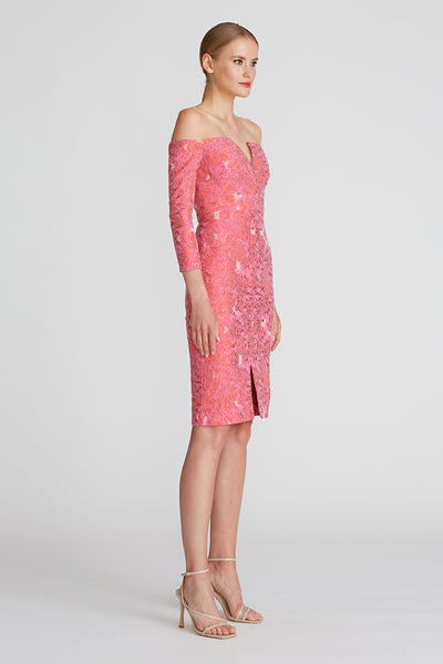 Annette 3/4 Sleeve Midi Dress