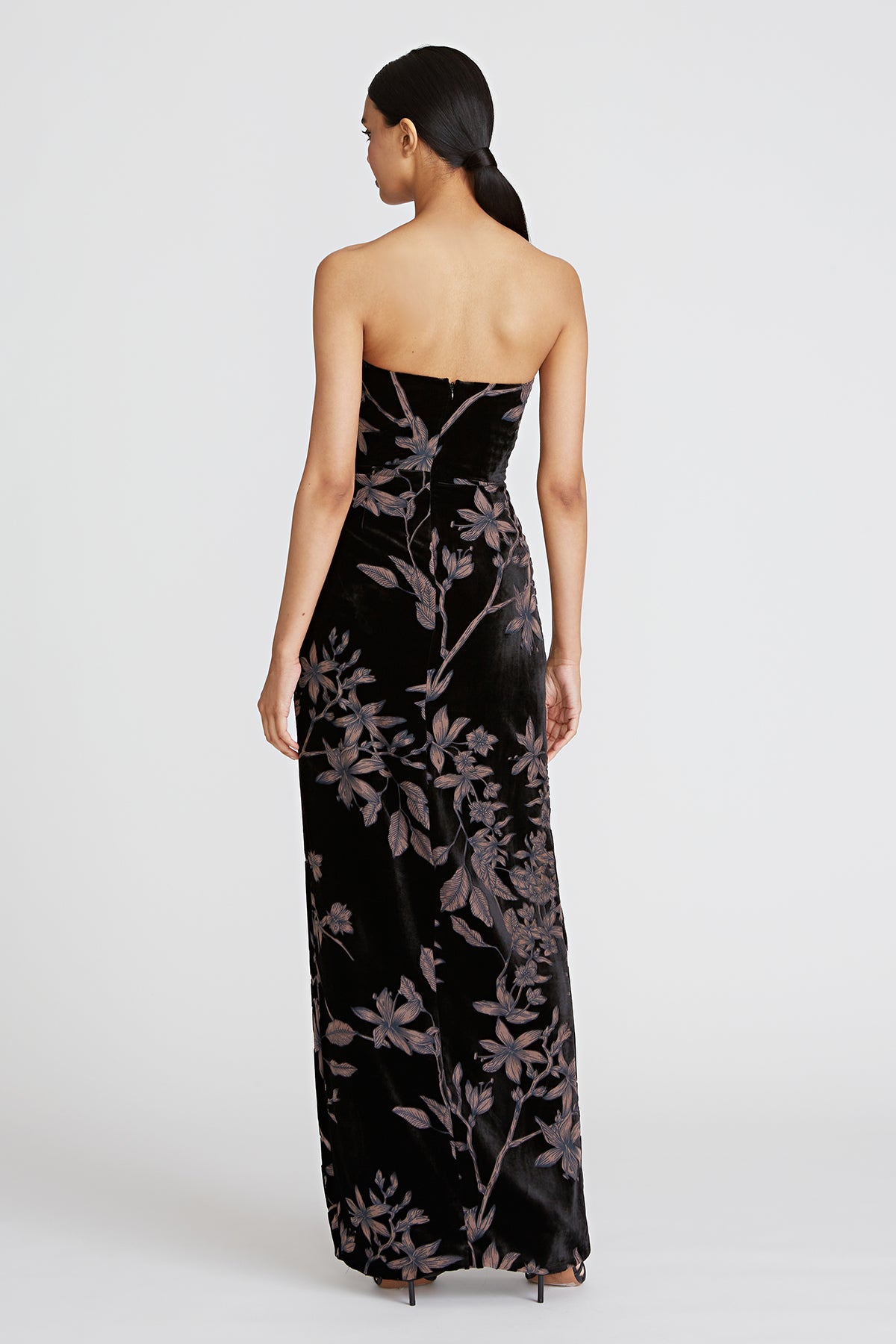 Janette Strapless Column Gown