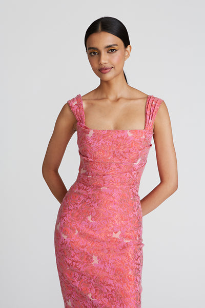 Sabrina Fit And Flare Gown