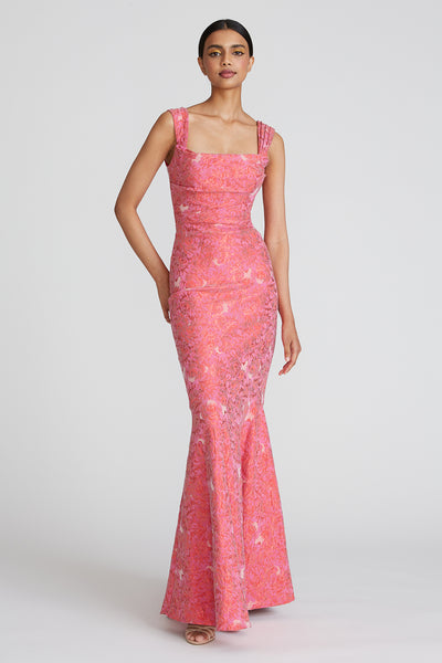 Sabrina Fit And Flare Gown
