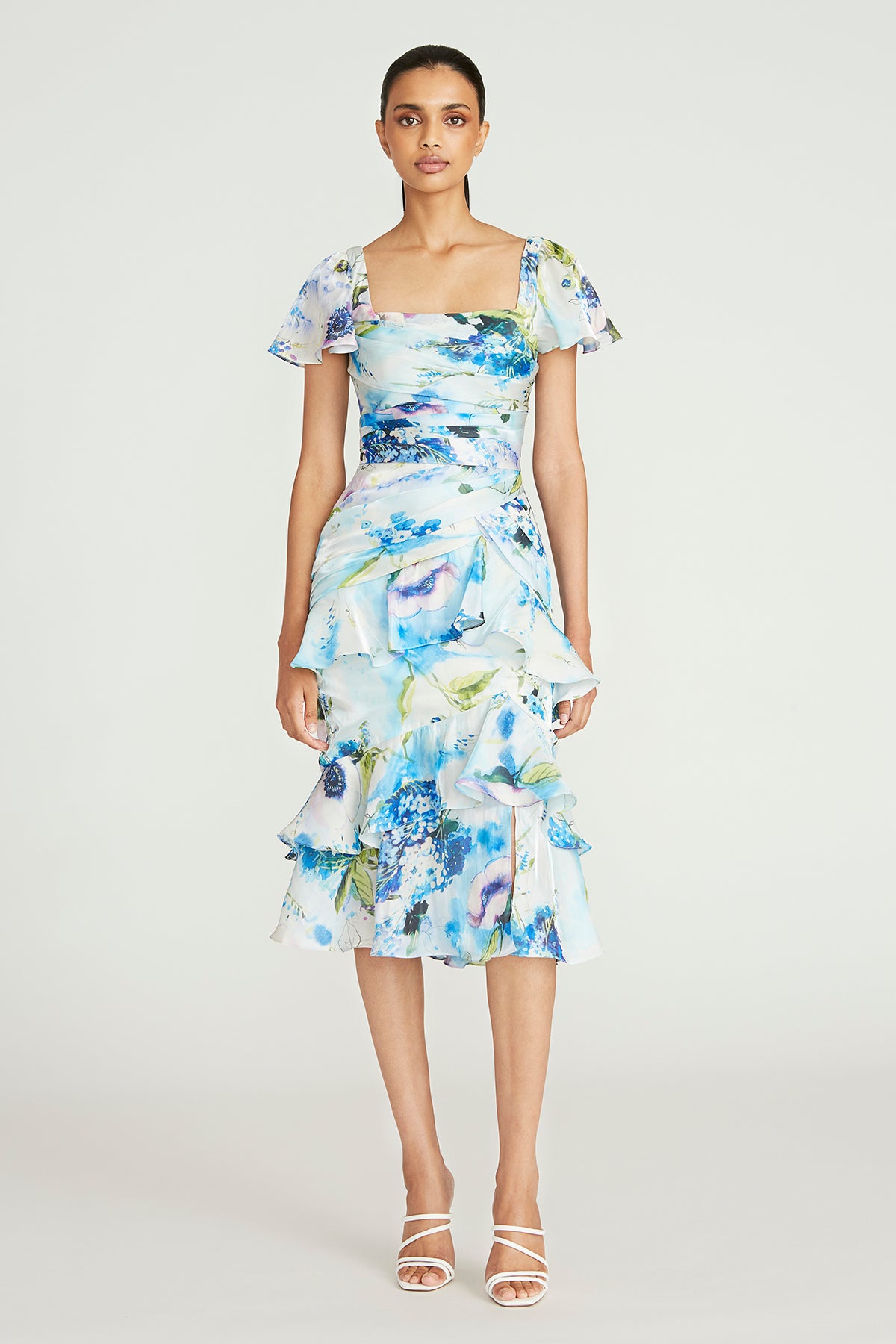Marin Draped Cocktail Dress