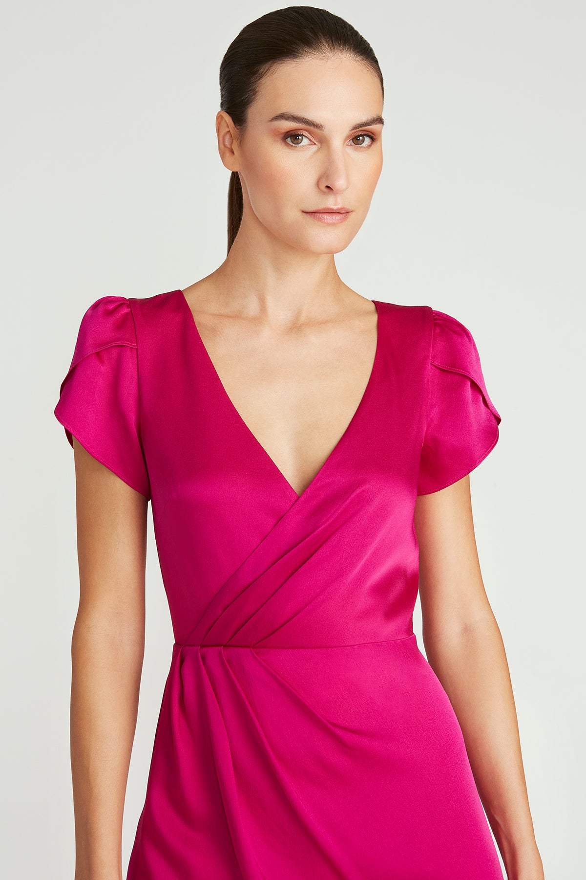 Lisette Ruffled Cocktail Dress